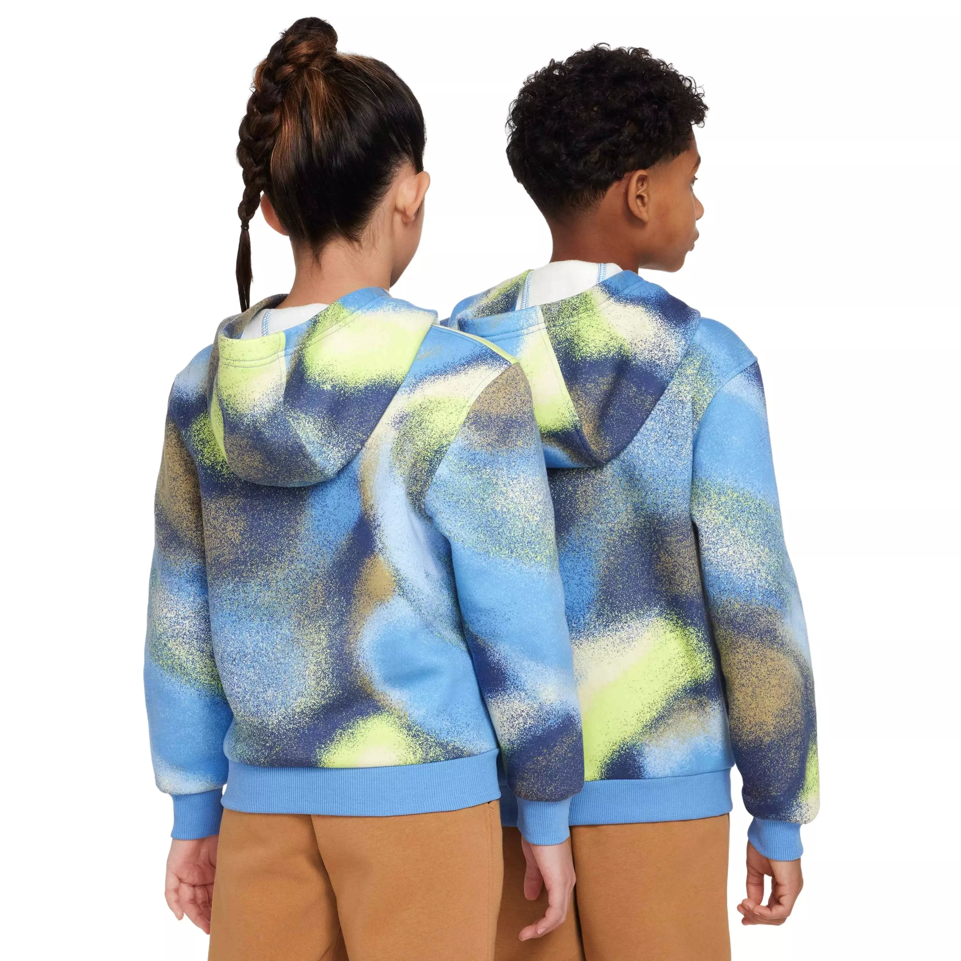 Nike Big Kids' Sportswear Club Fleece Hoodie - BLUE