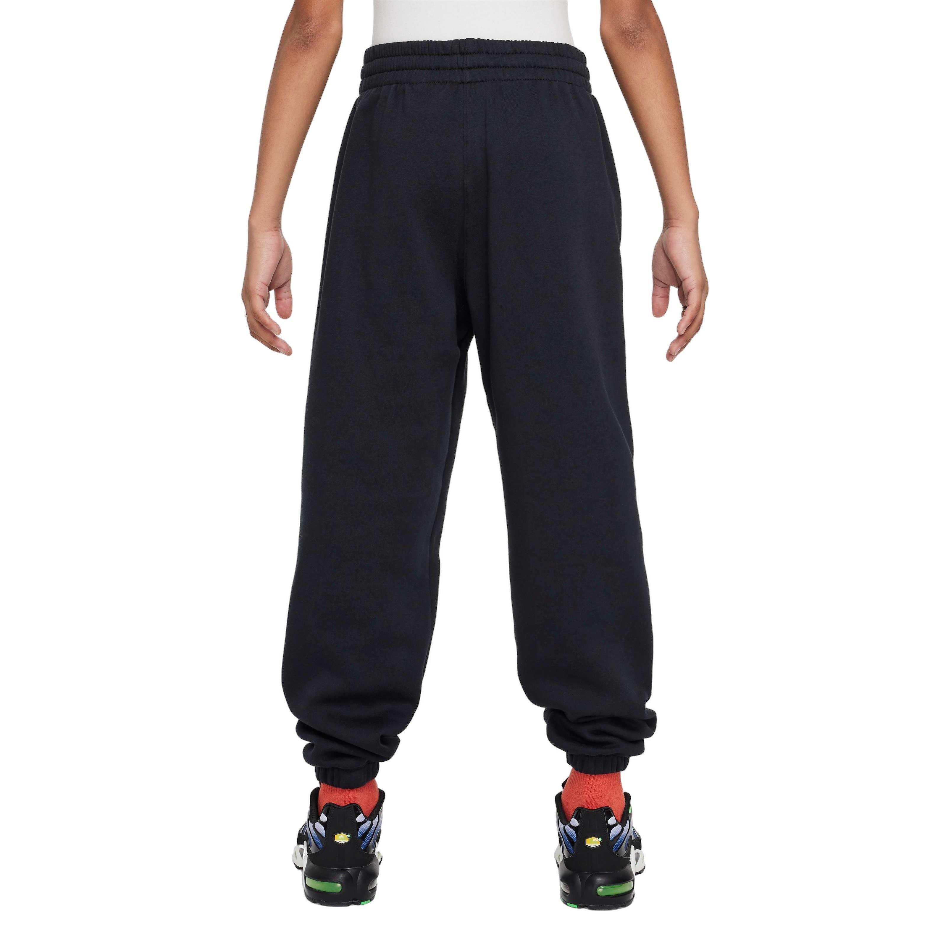 Nike Sportswear Club Fleece Graphic Big Girls' Loose Pants