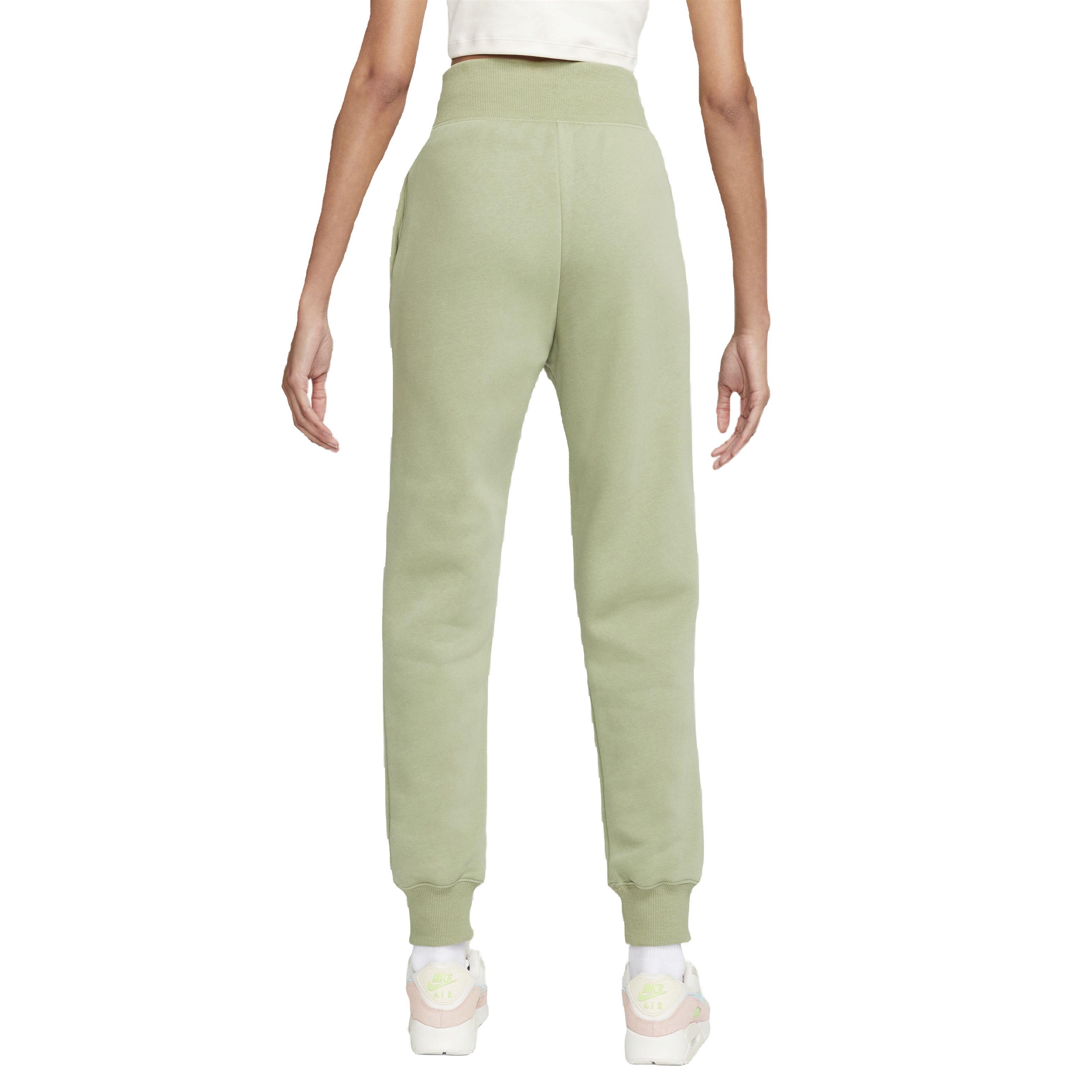 Women's green nike on sale sweatpants