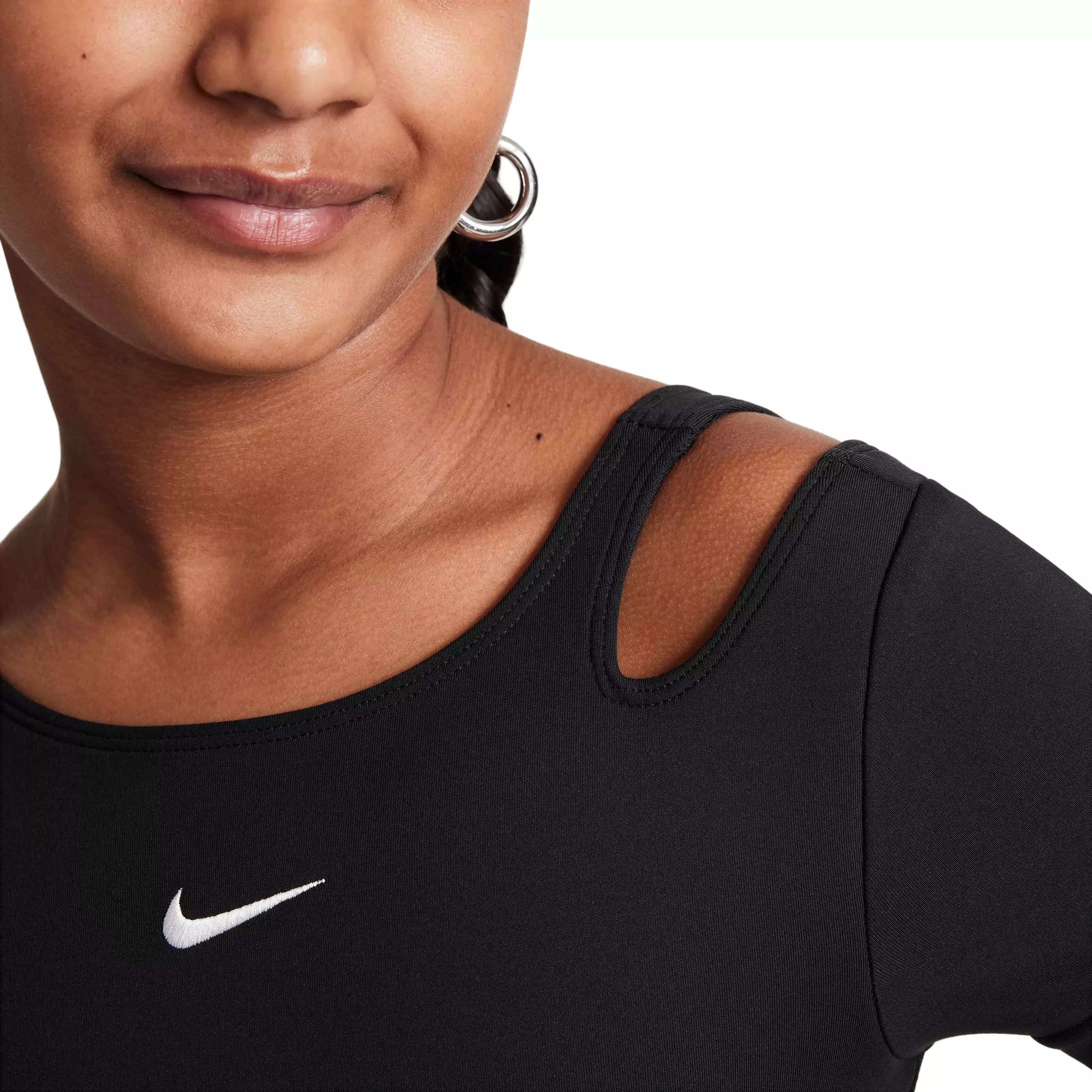 Nike Big Girls' One Dri-FIT Dance Leotard -Black - BLACK