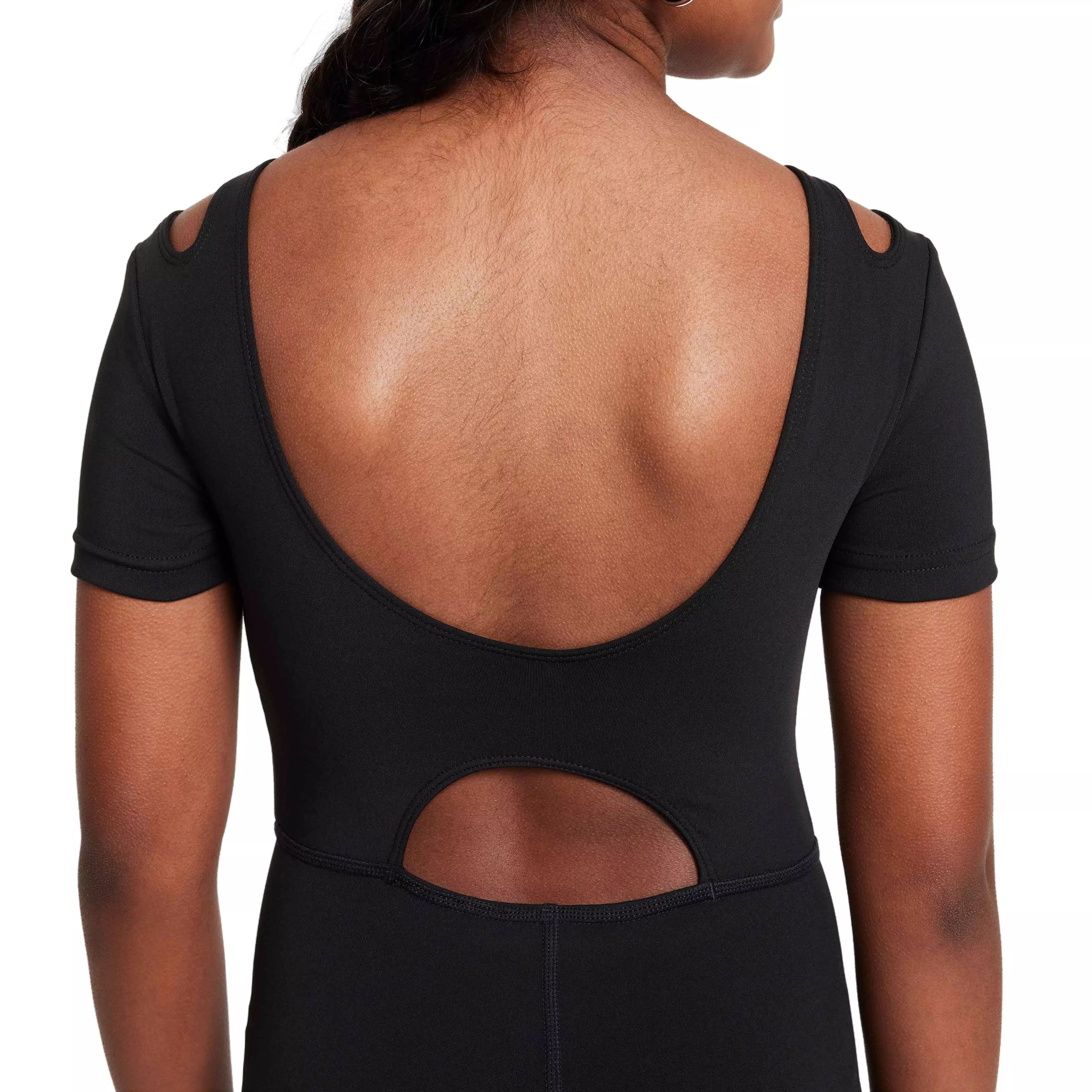 Nike Big Girls' One Dri-FIT Dance Leotard -Black - BLACK