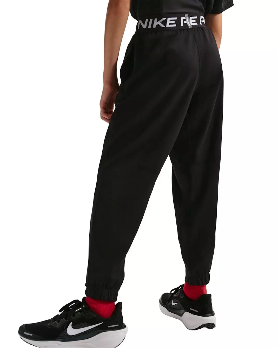 Nike Big Boys' Pro Dri-FIT Fleece Pants - Black - BLACK