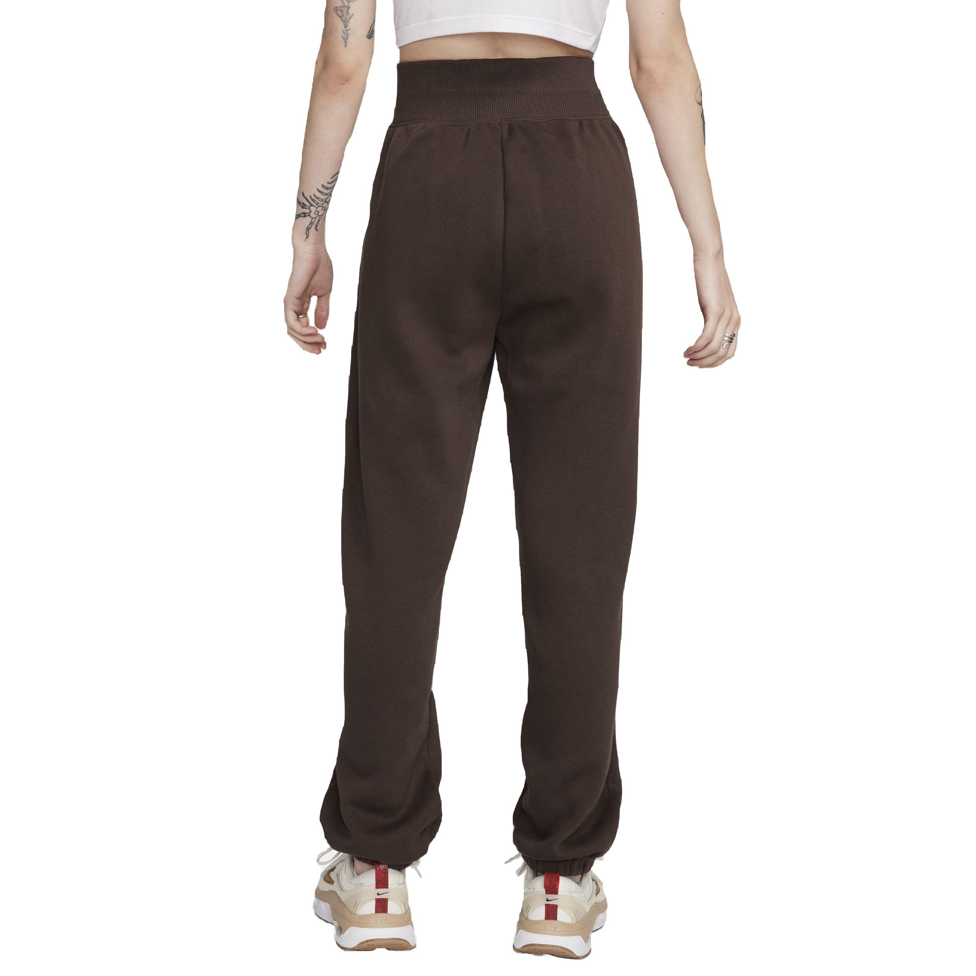 Nike Women's Sportswear Phoenix Fleece High-Rise Oversized Sweatpants - BROWN Thumbnail View 2