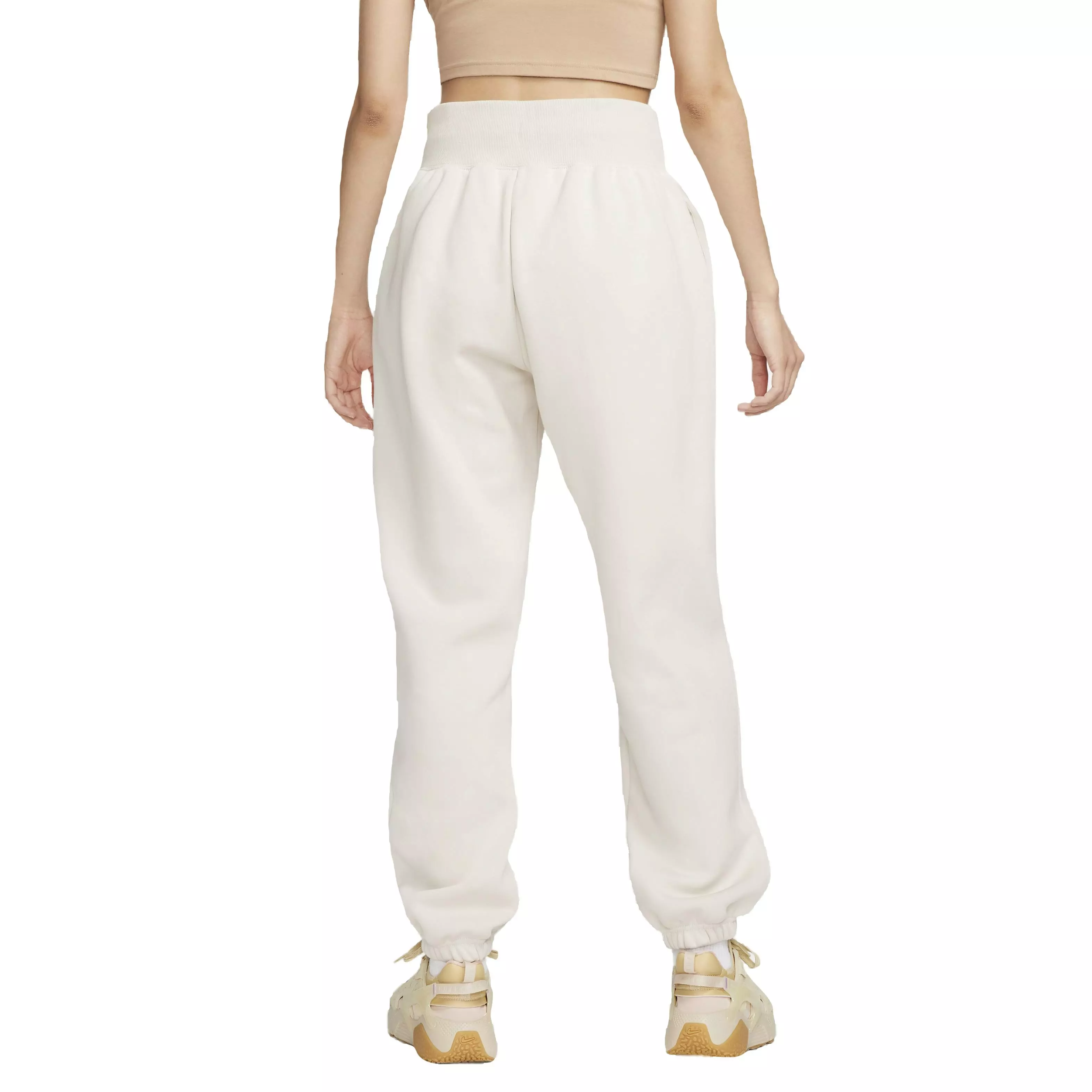 Nike Women's Sportswear Phoenix Fleece High-Rise Oversized Sweatpants - LT BROWN