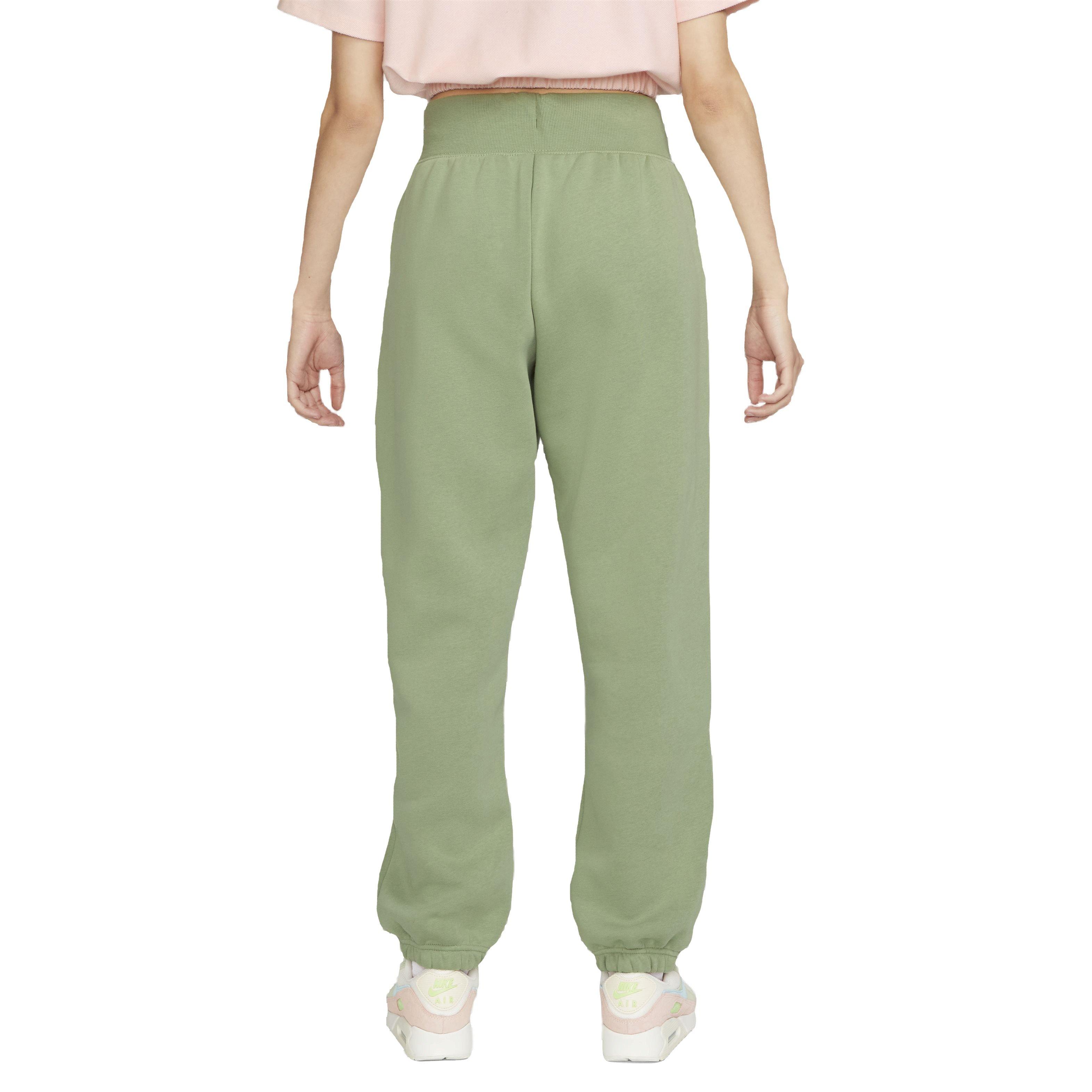 Nike Women's Sportswear Phoenix Fleece High-Rise Oversized Sweatpants - GREEN Thumbnail View 2