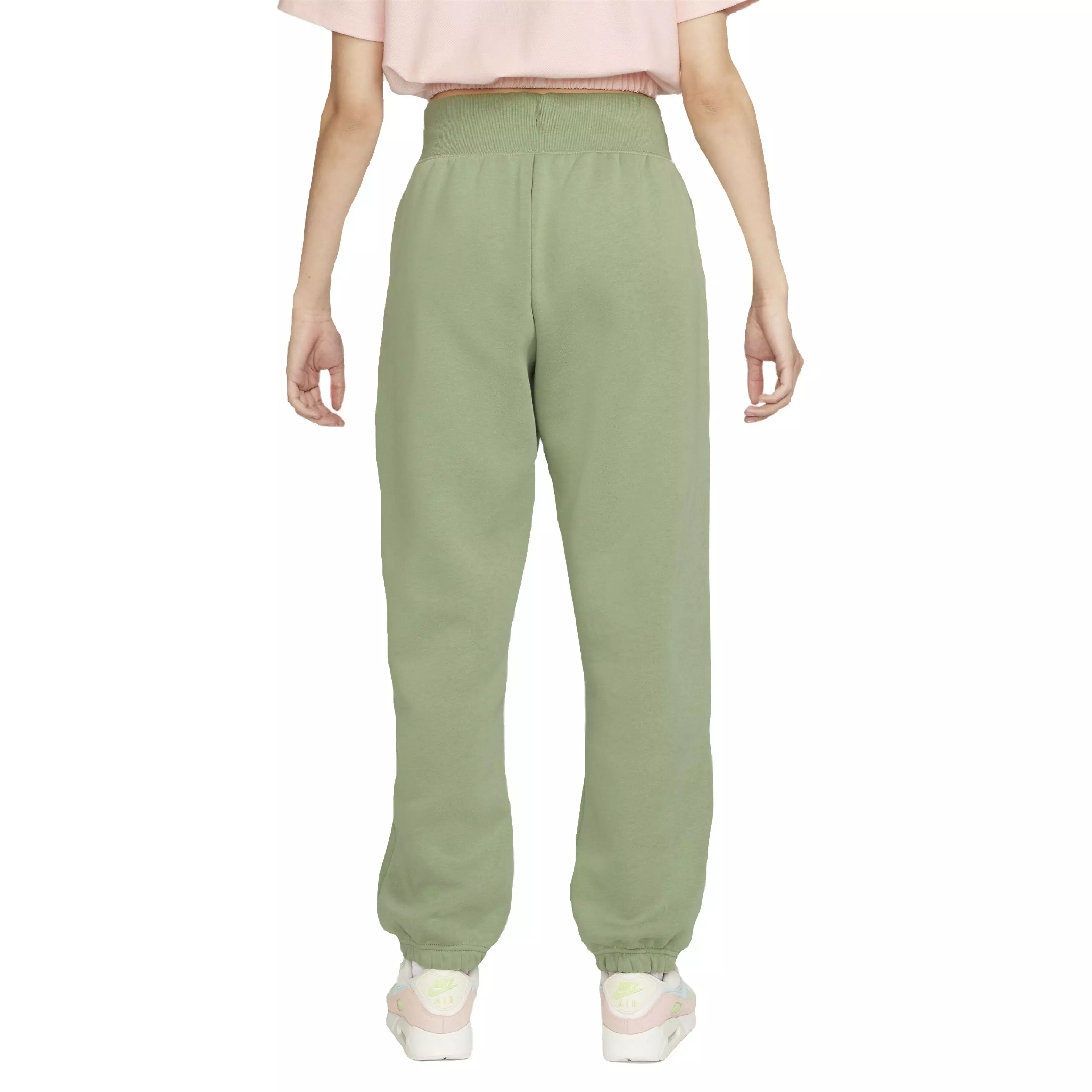 Nike Women's Sportswear Phoenix Fleece High-Rise Oversized Sweatpants - GREEN