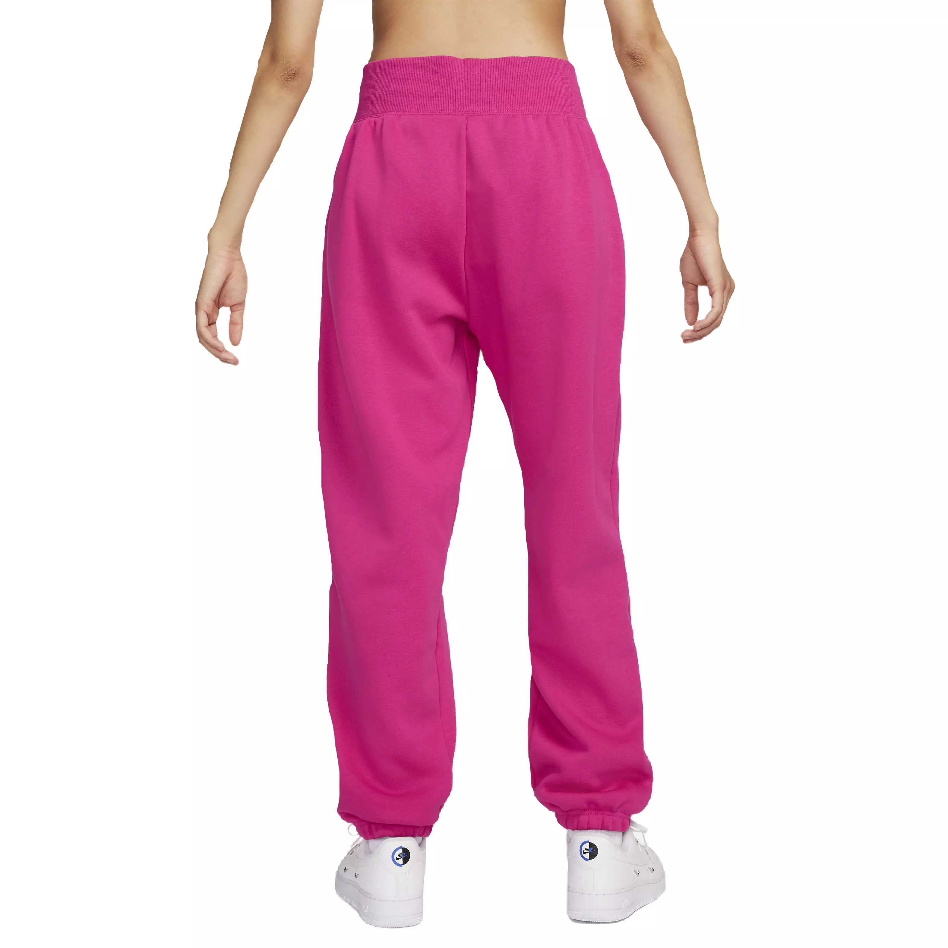 Nike Women's Sportswear Phoenix Fleece High-Rise Oversized Sweatpants - PINK