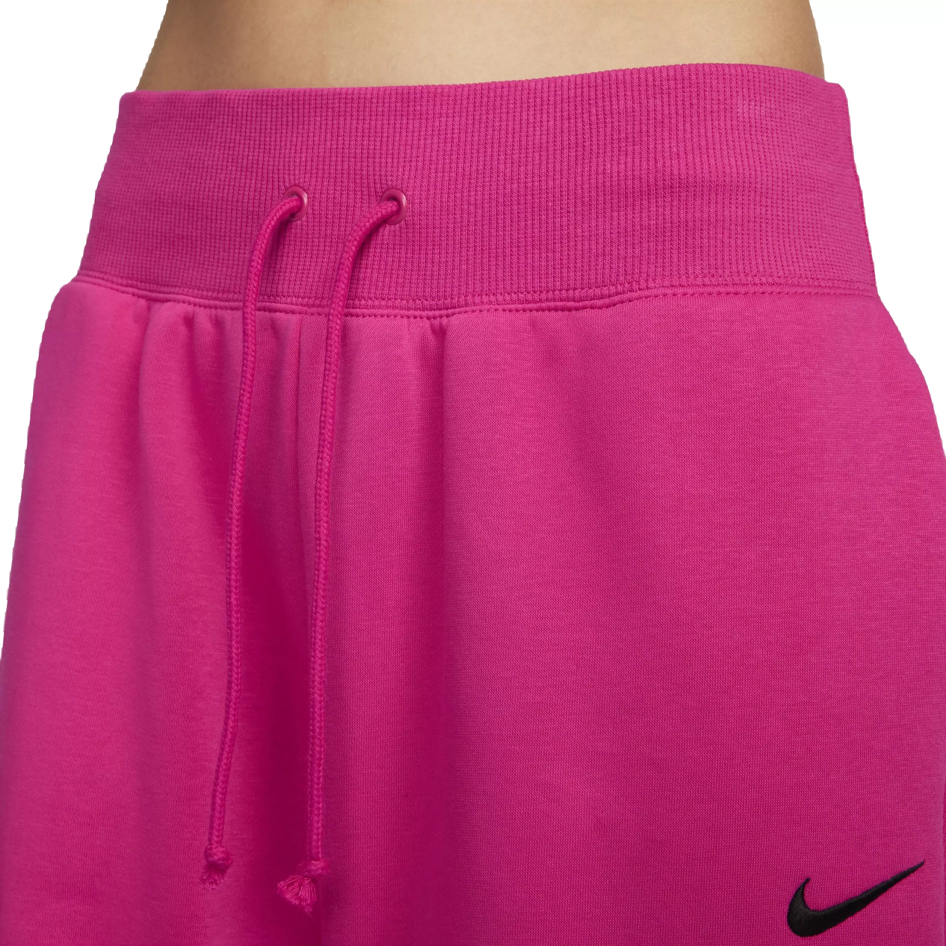 Nike Women's Sportswear Phoenix Fleece High-Rise Oversized Sweatpants - PINK