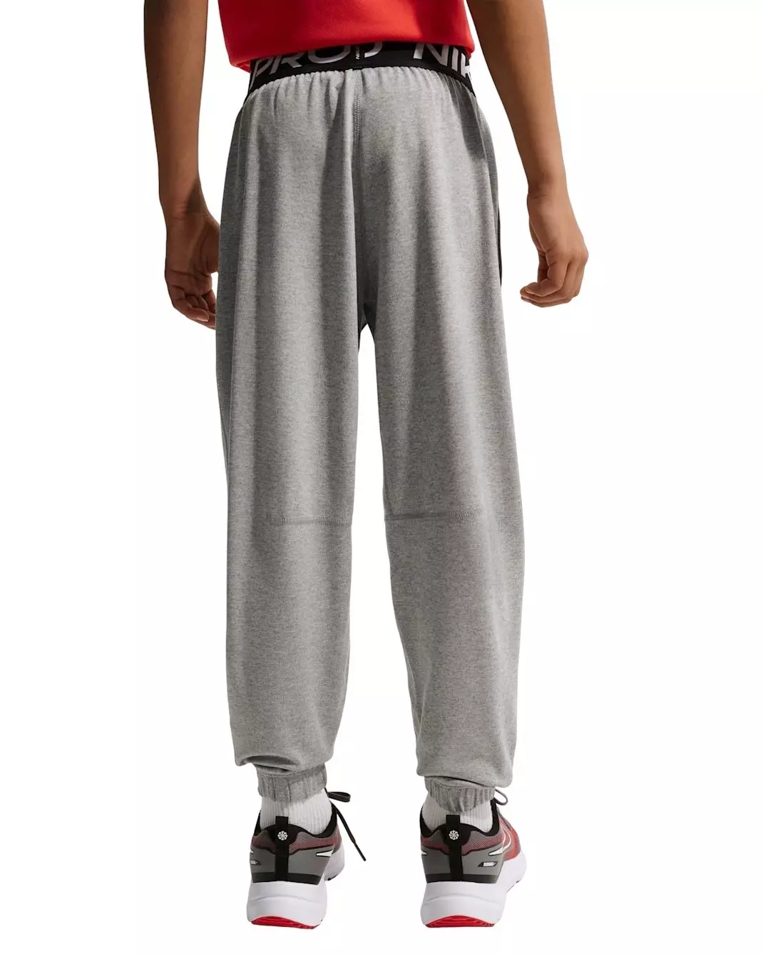 Nike Big Boys' Pro Dri-FIT Fleece Pants - Grey - GREY