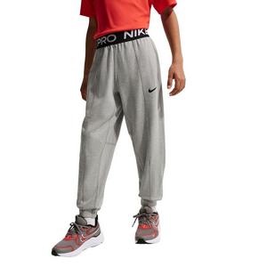 Nike Big Boys' Pro Dri-FIT Fleece Pants - Grey