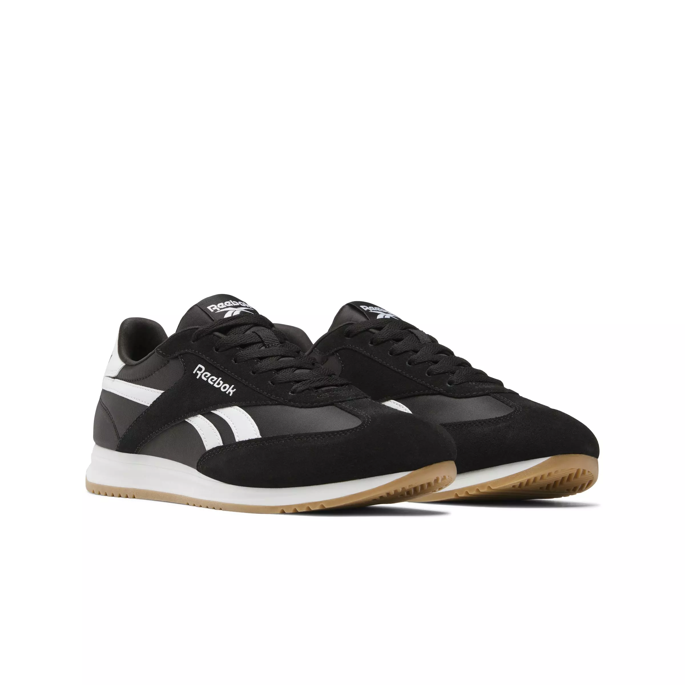 Reebok World 70 "Black/Black/White/Gum" Men's Shoe - BLACK/BLACK/WHITE/GUM
