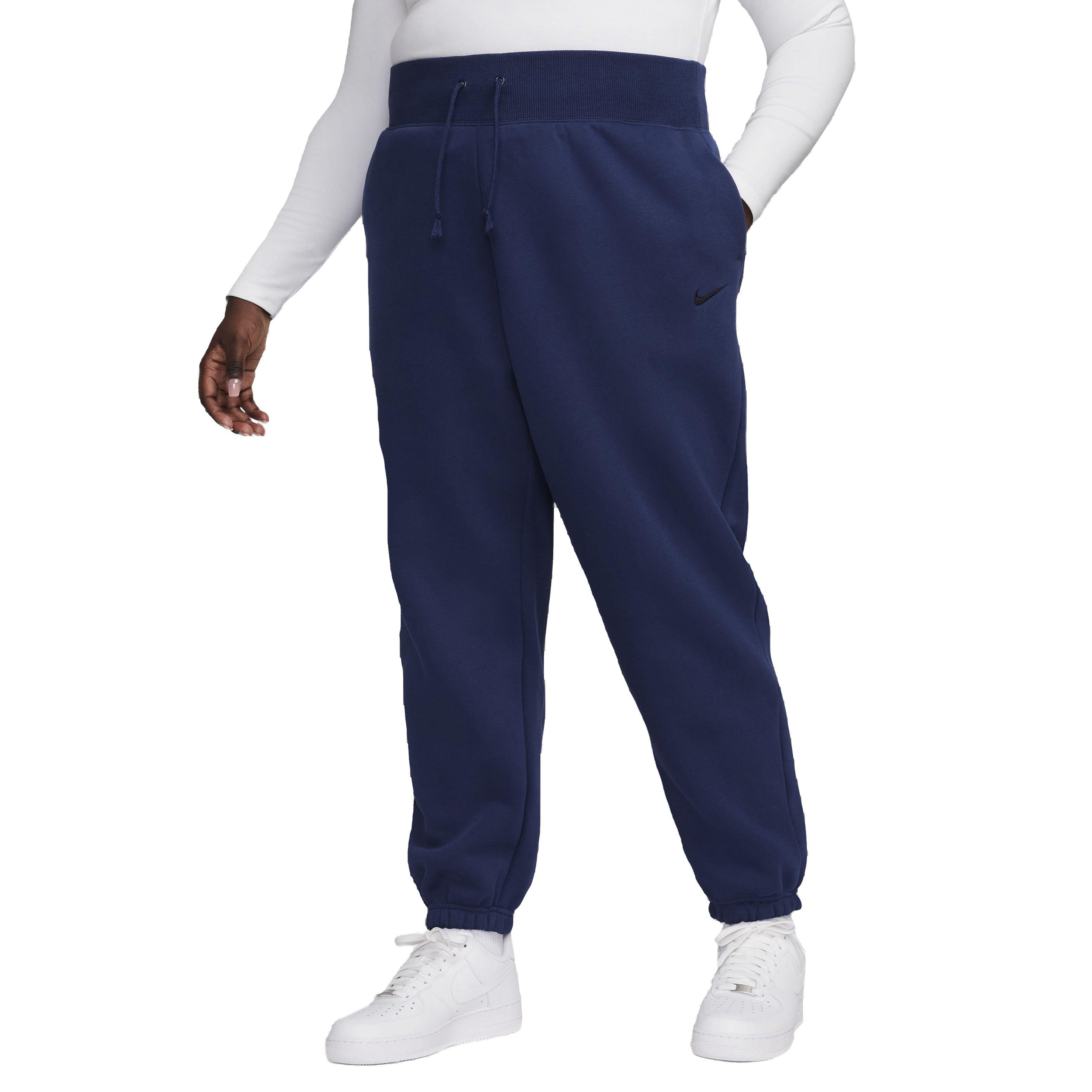 Nike Women's Sportswear Phoenix Fleece Oversized High-Rise Sweatpants - BLUE Thumbnail View 1