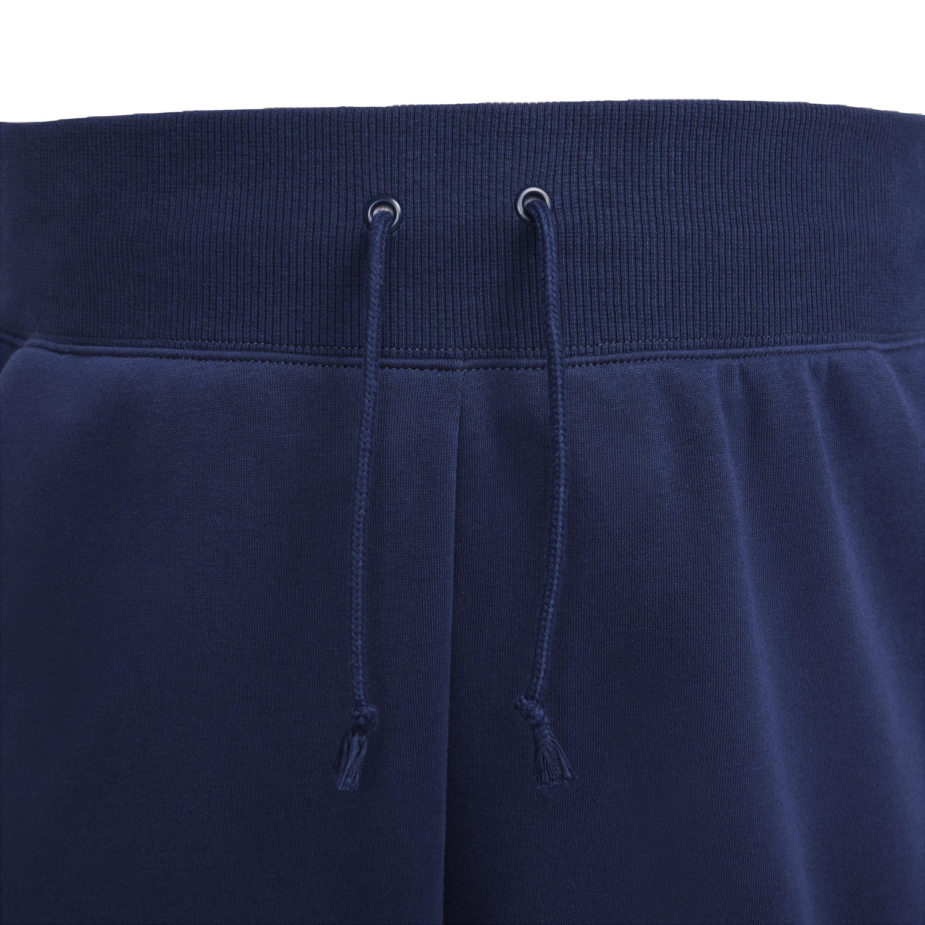 Nike Women's Sportswear Phoenix Fleece Oversized High-Rise Sweatpants - BLUE Thumbnail View 3