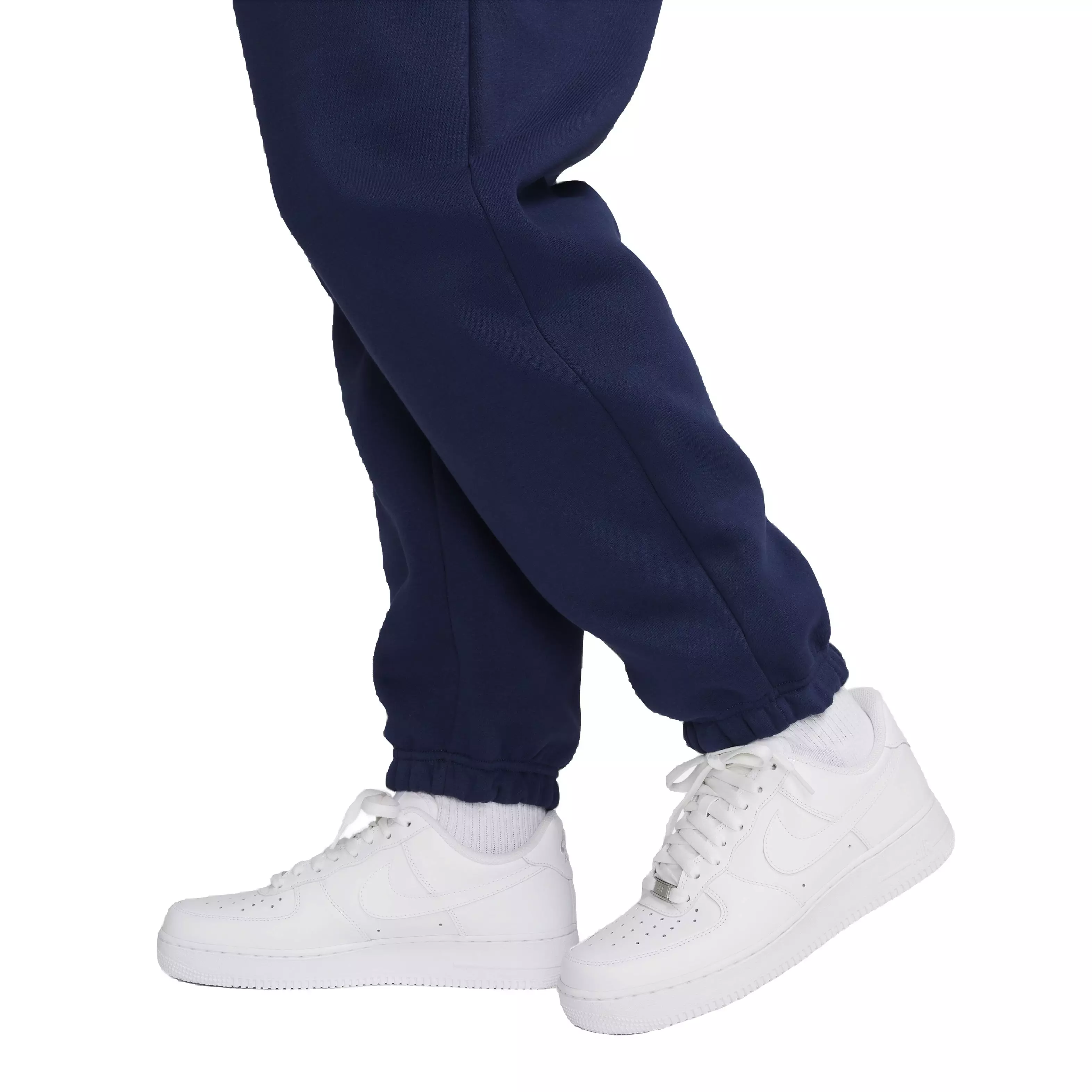 Nike Women's Sportswear Phoenix Fleece Oversized High-Rise Sweatpants - BLUE