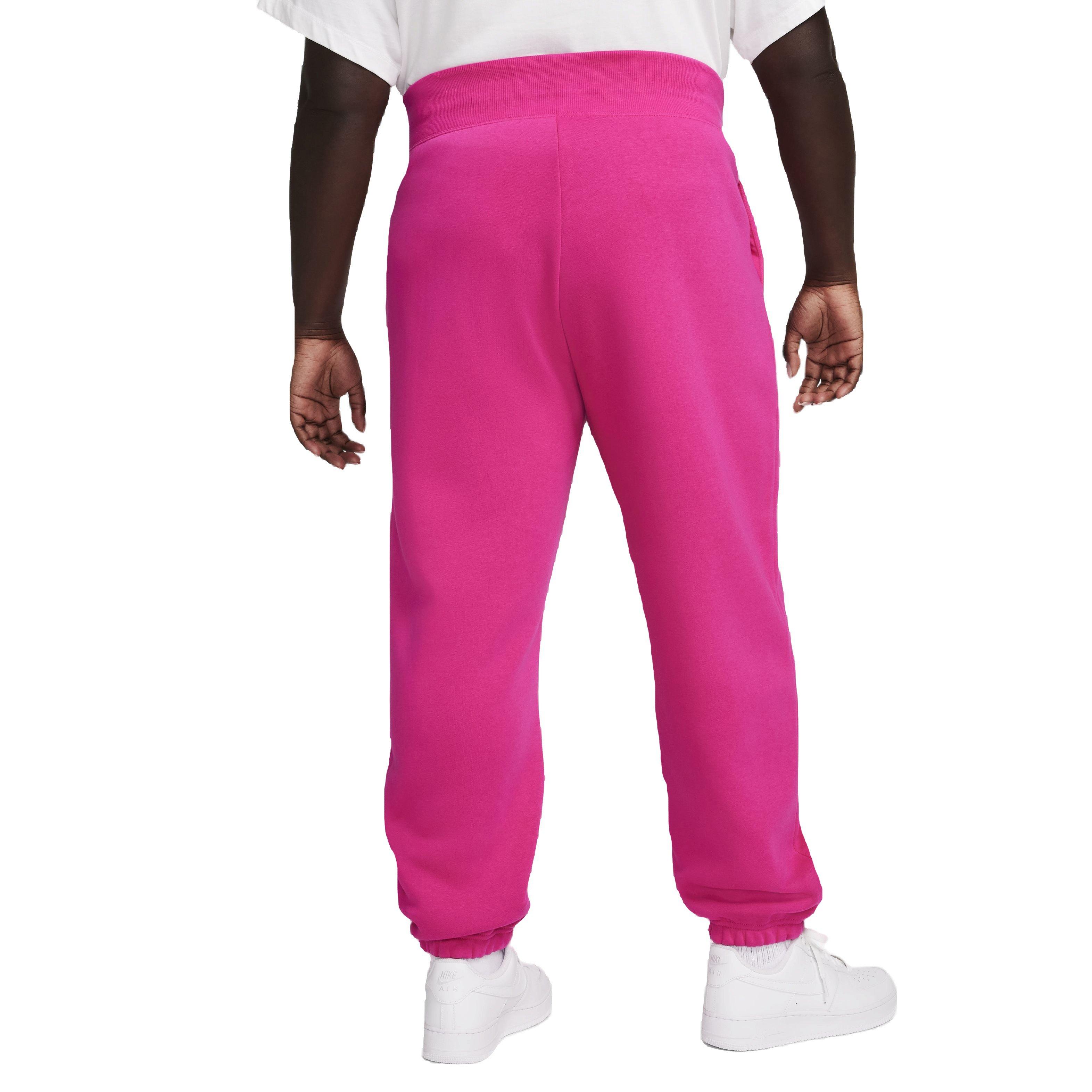 Nike Women's Sportswear Phoenix Fleece Oversized High-Rise Sweatpants - PINK Thumbnail View 2