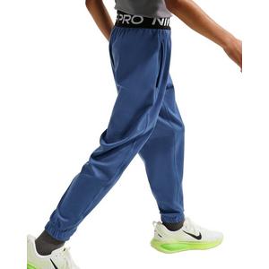 Nike Big Boys' Pro Dri-FIT Fleece Pants - Blue
