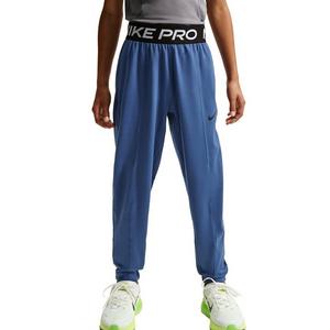 Nike Big Boys' Pro Dri-FIT Fleece Pants - Blue