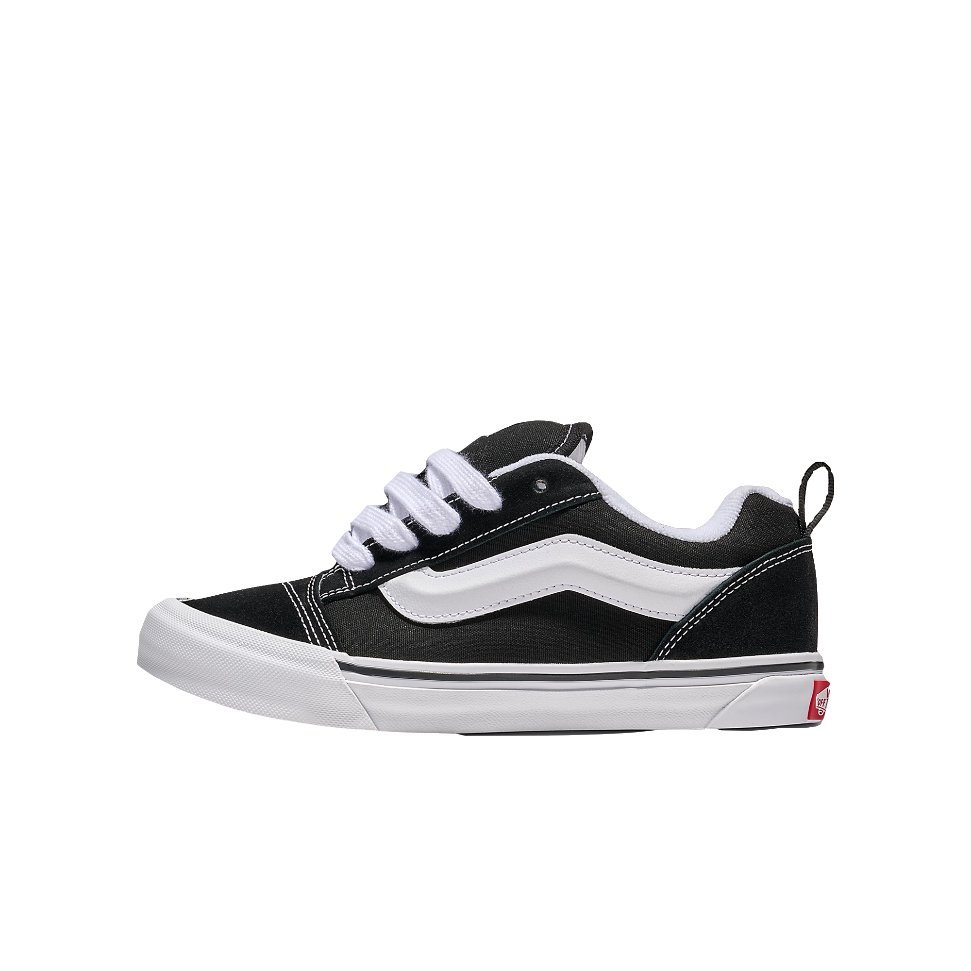 Vans Knu Skool Grade School Boys' "Black/True White" Grade School Boys' Shoe