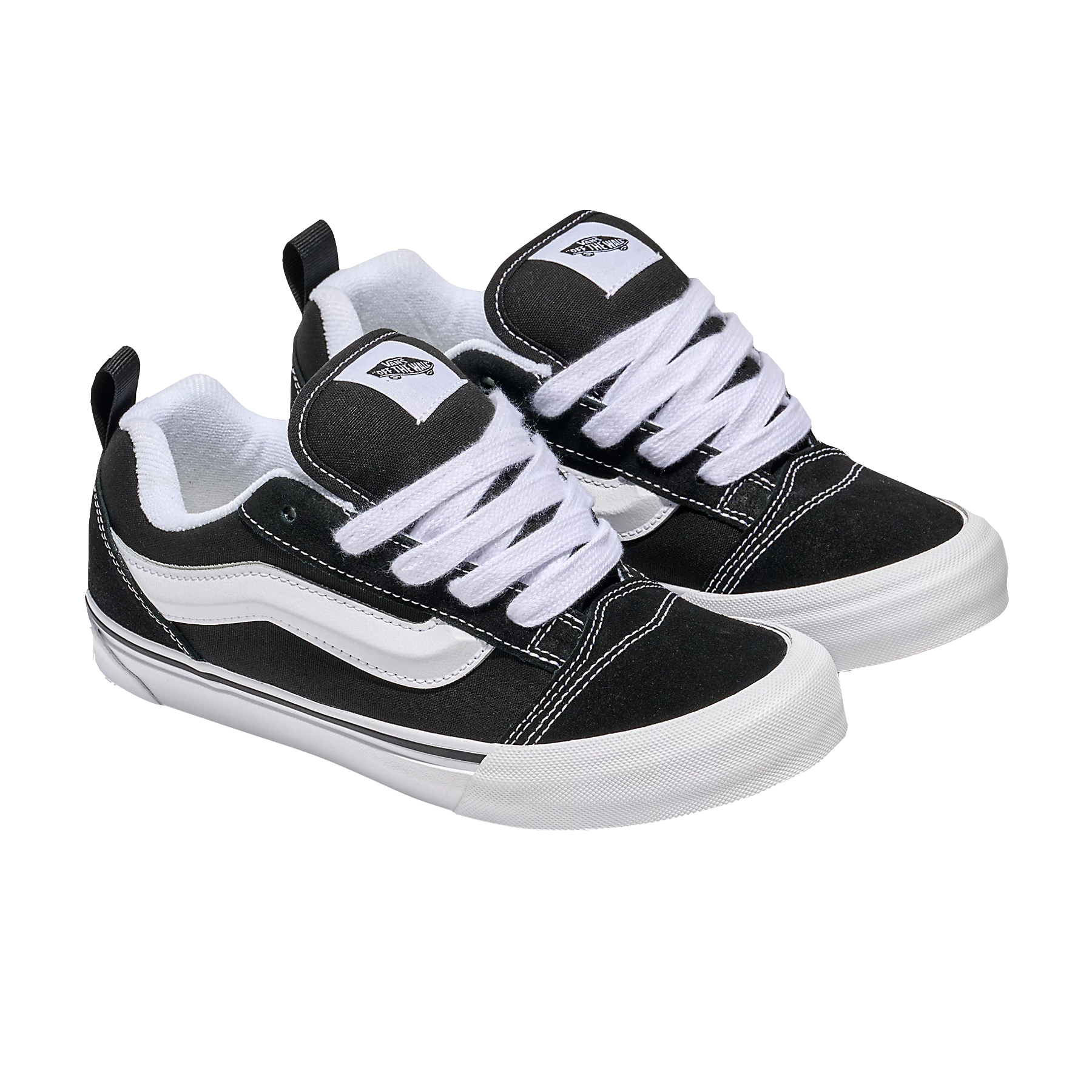 Vans Knu Skool Grade School Boys' "Black/True White" Grade School Boys' Shoe