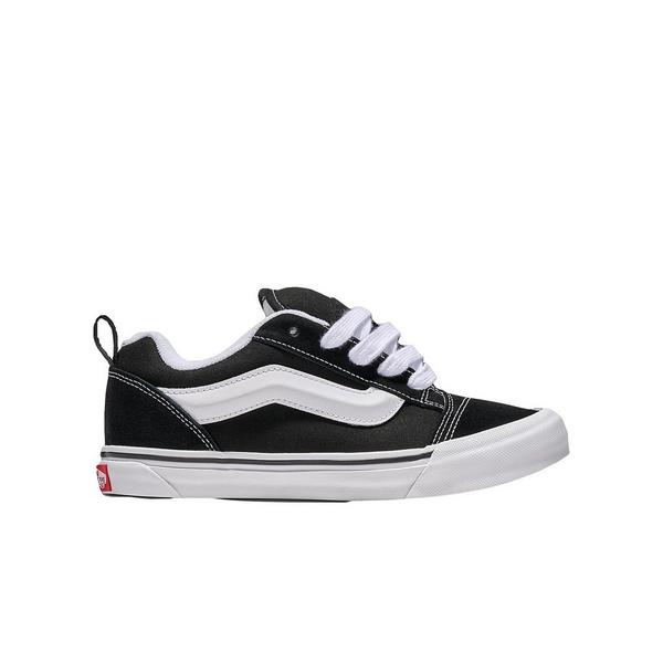 Vans Knu Skool "Black/True White" Grade School Boys' Shoe
