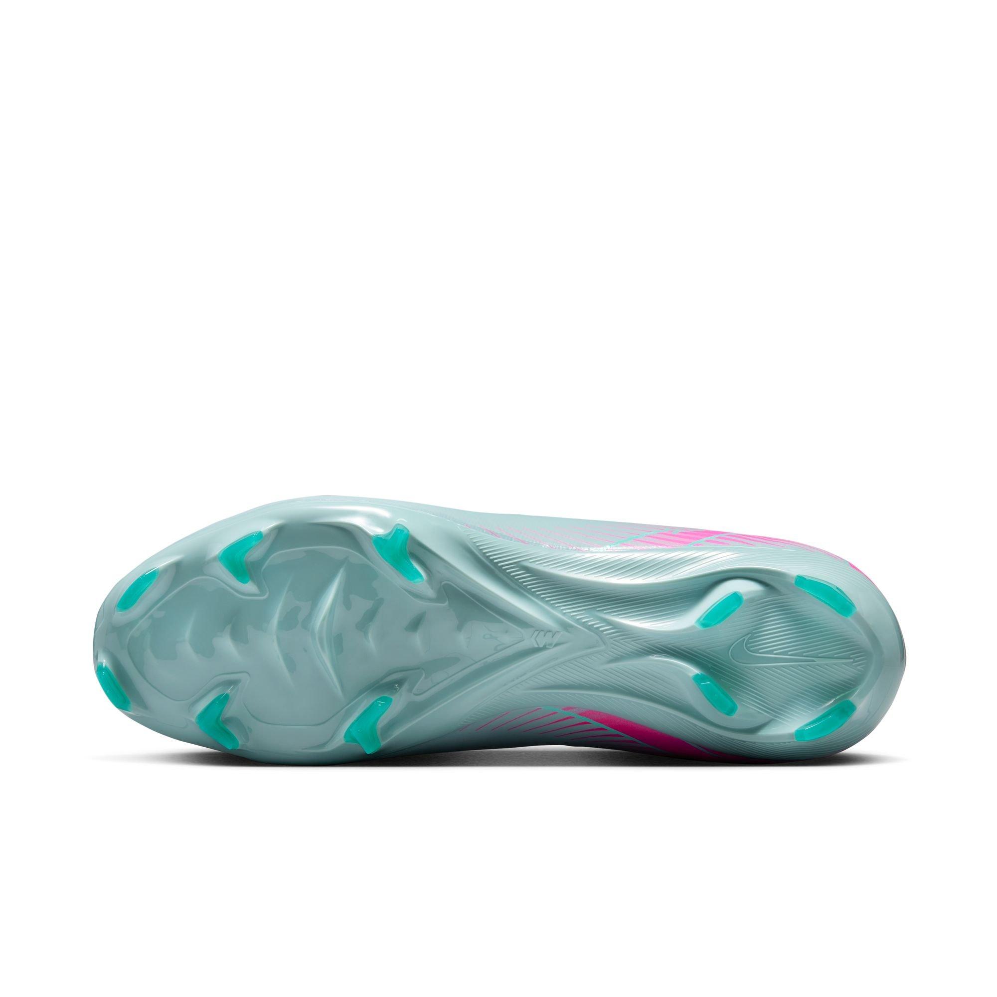 Nike Mercurial Superfly 10 Pro FG "Ocean Cube/Pink Blast" Men's Soccer Cleat - BLUE/PINK Thumbnail View 8