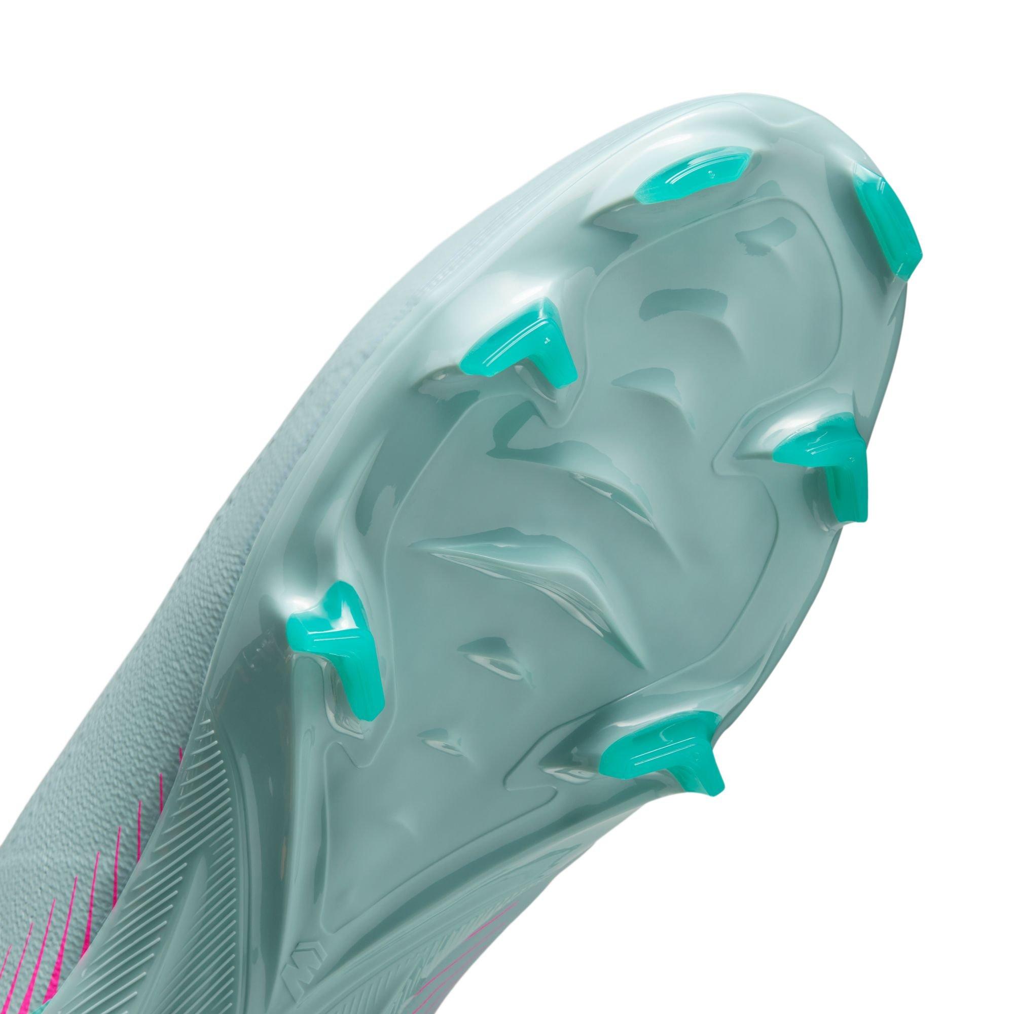 Nike Mercurial Superfly 10 Pro FG "Ocean Cube/Pink Blast" Men's Soccer Cleat - BLUE/PINK Thumbnail View 9