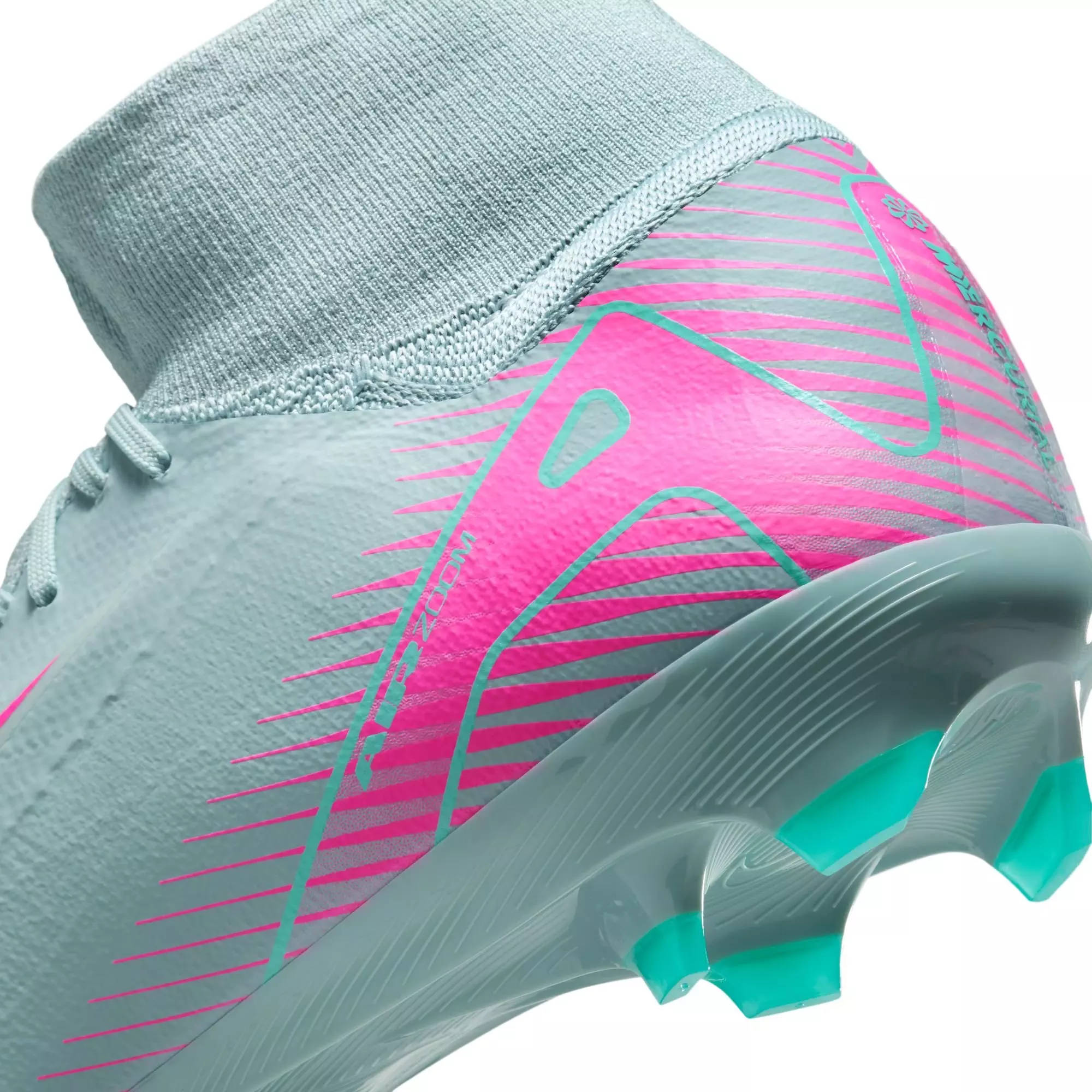 Nike Mercurial Superfly 10 Pro FG "Ocean Cube/Pink Blast" Men's Soccer Cleat - BLUE/PINK