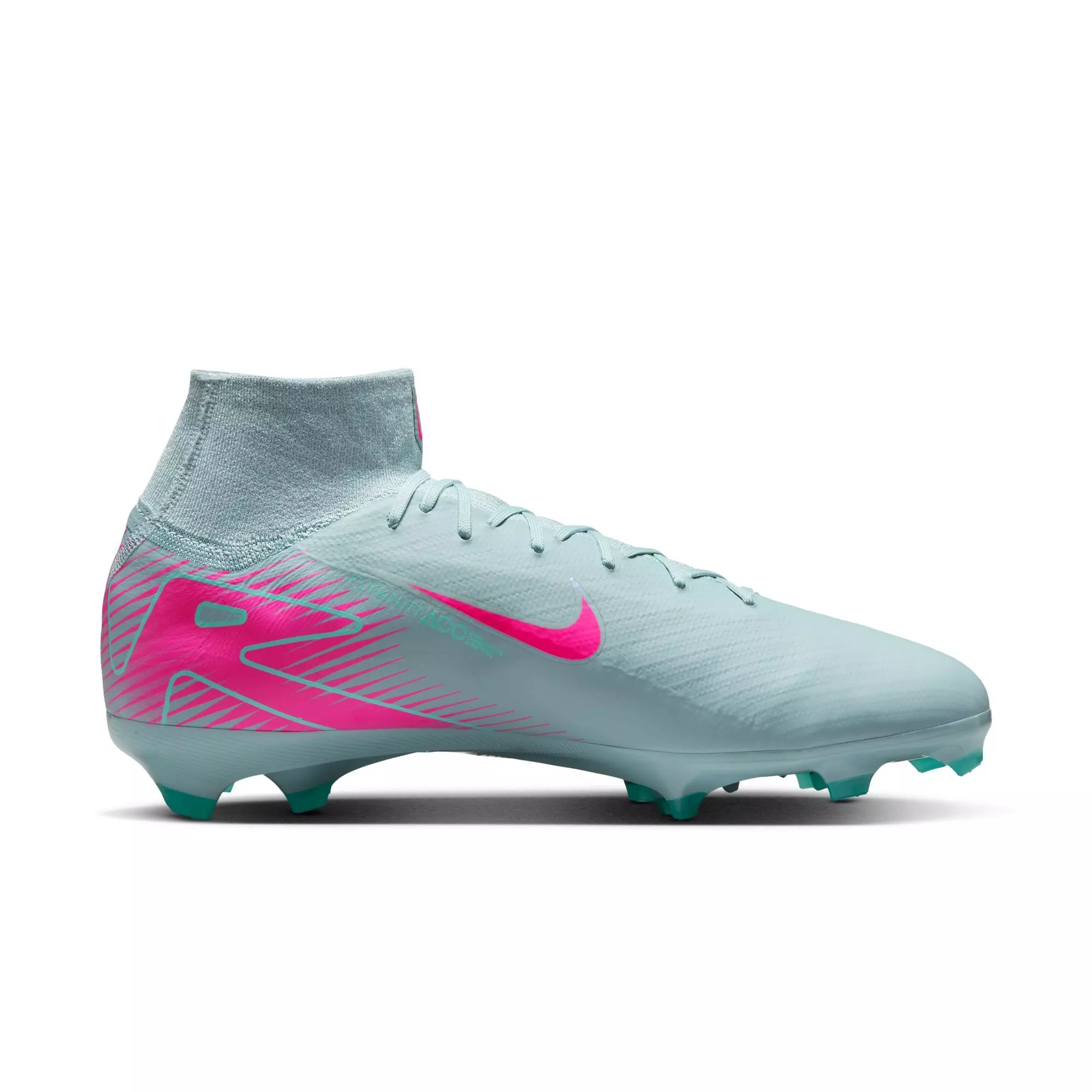 Nike Mercurial Superfly 10 Pro FG "Ocean Cube/Pink Blast" Men's Soccer Cleat - BLUE/PINK