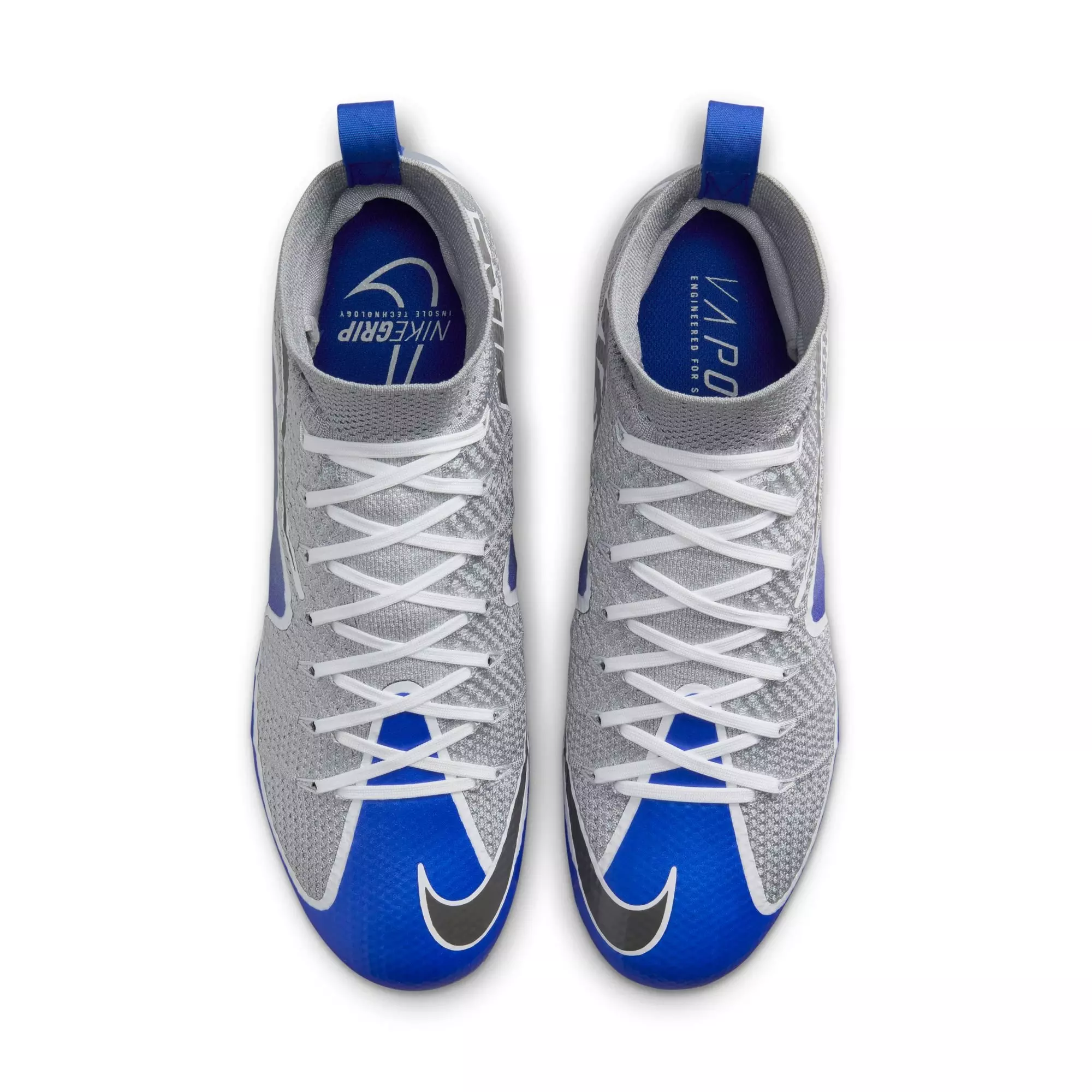 Nike Vapor Edge 360 "Untouchable" Men's Football Cleat - GREY/BLUE