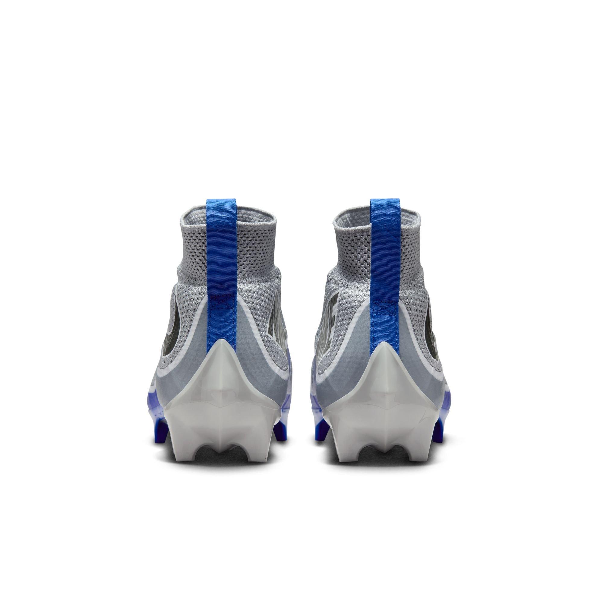 Nike Vapor Edge 360 Untouchable "Wolf Grey/Racer Blue" Men's Football Cleat - GREY/BLUE Thumbnail View 7