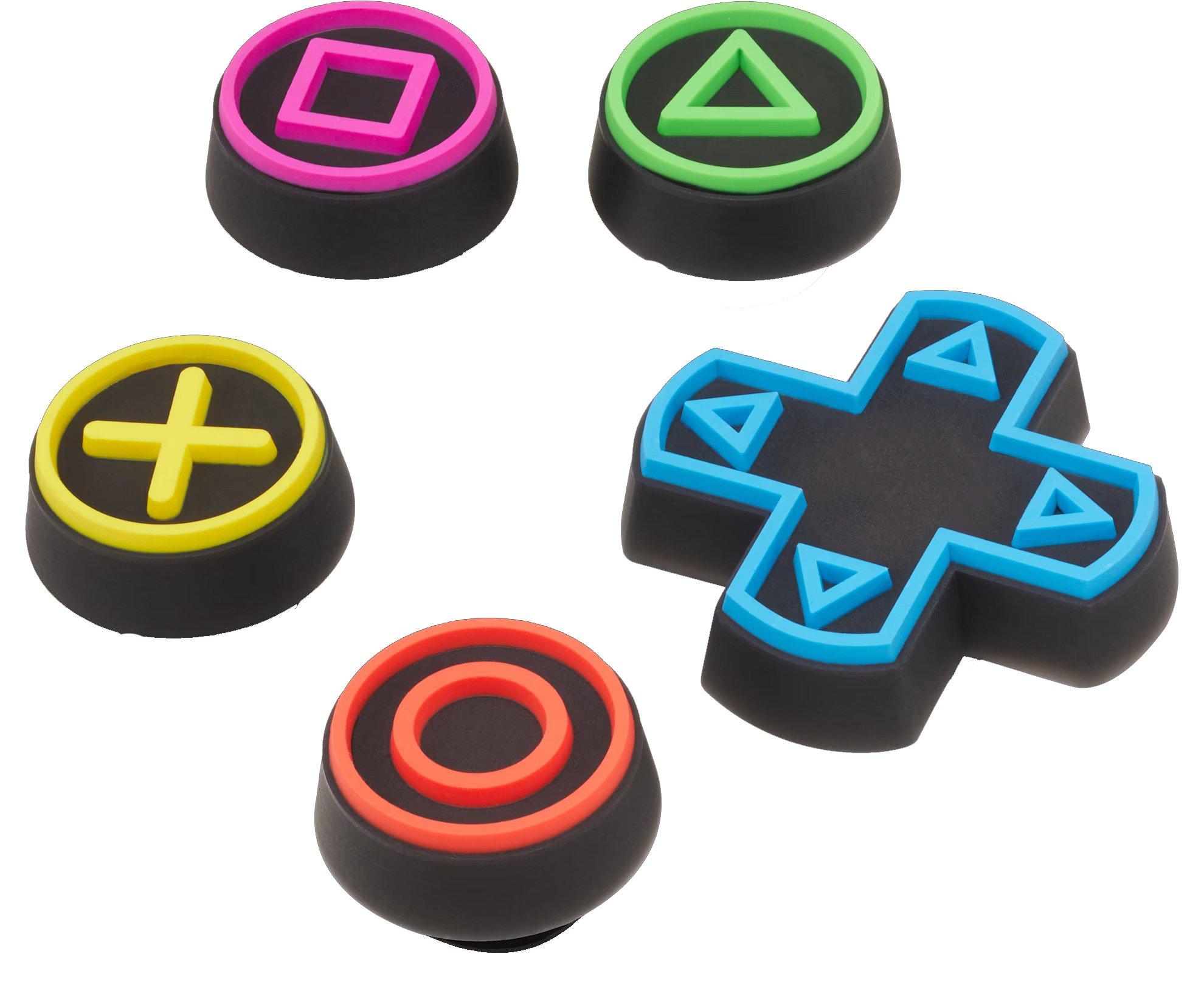 Crocs Game Controller Jibbitz Charms-5PK - MULTI-COLOR Thumbnail View 1