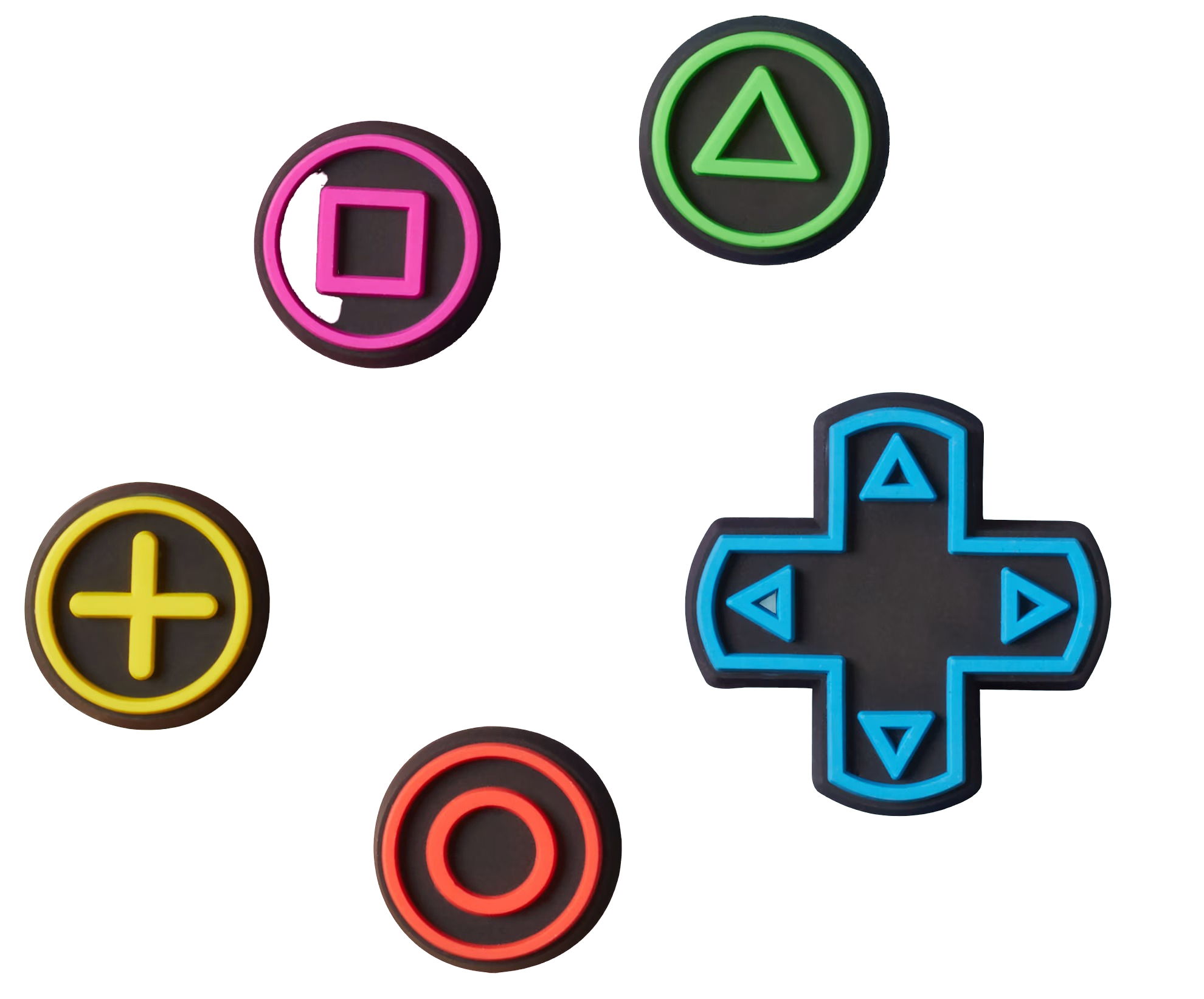 Crocs Game Controller Jibbitz Charms-5PK - MULTI-COLOR Thumbnail View 4