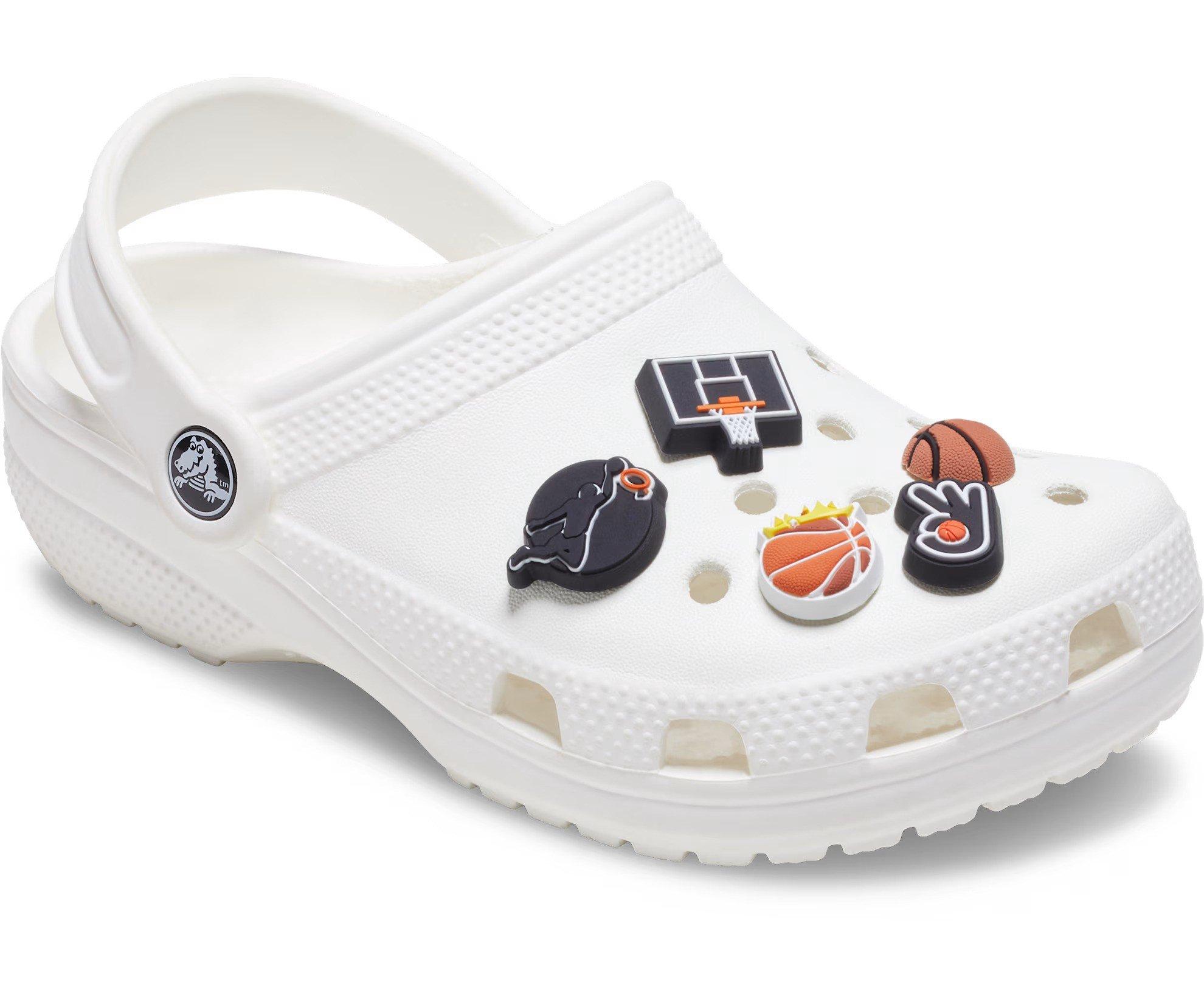 Crocs Basketball Team Jibbitz Charms-5PK