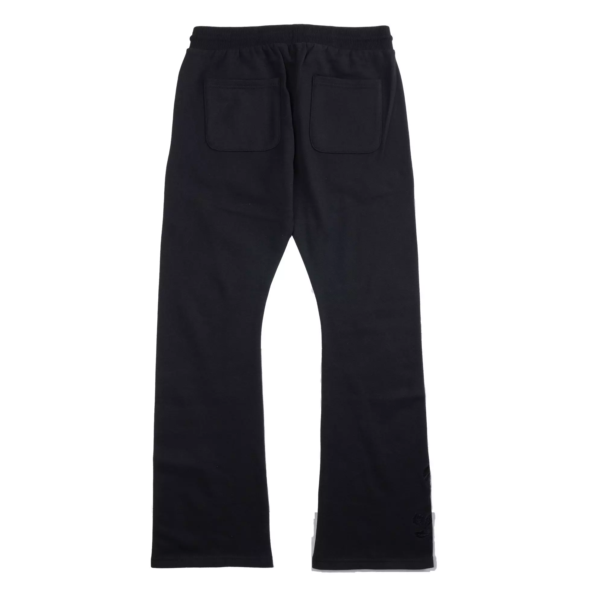 Civil Regime Men's Forever Rose Flare Joggers-Black - BLACK