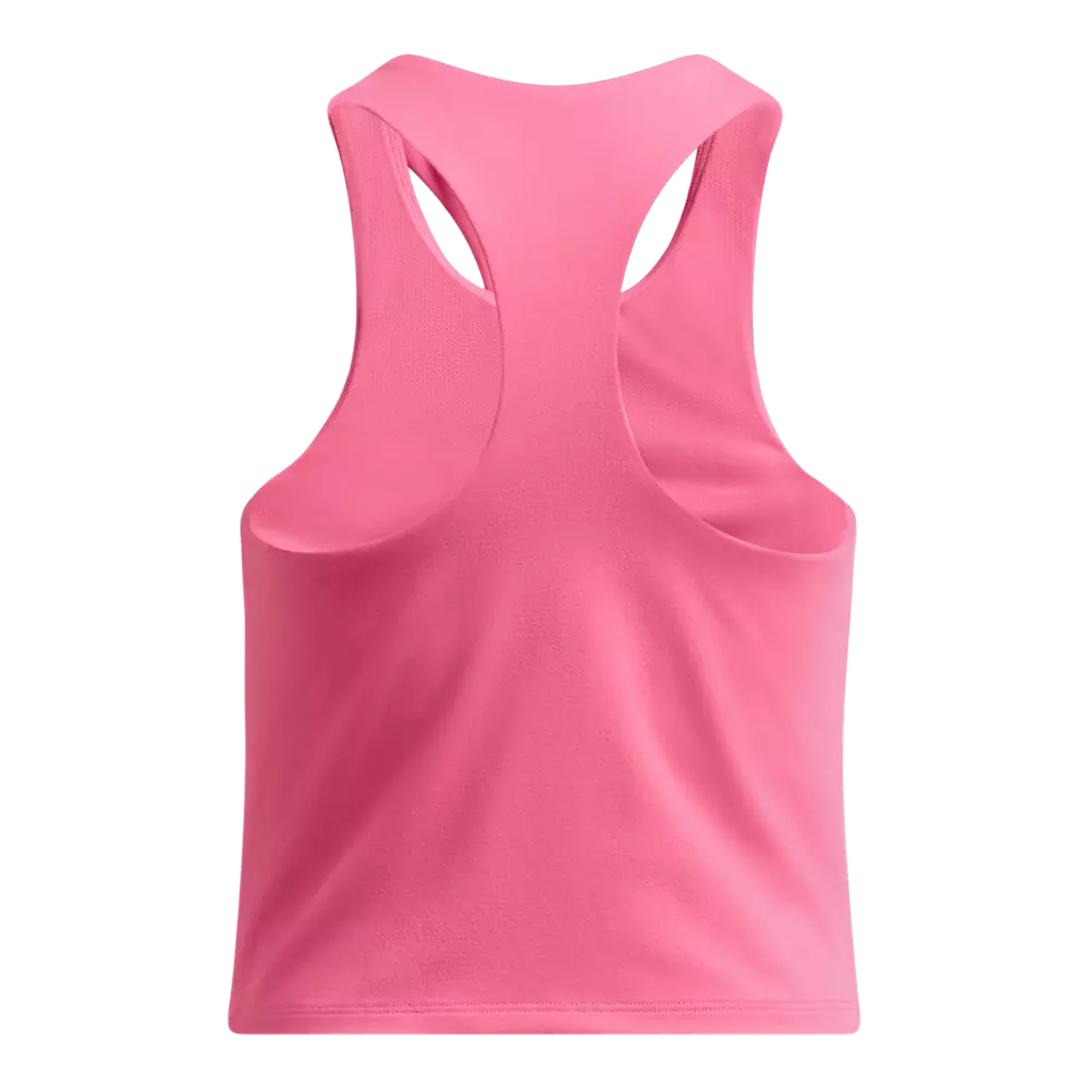 Under Armour Big Girls' Motion Crop Tank - PINK