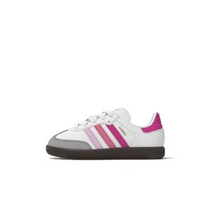 adidas Originals Samba OG "White/Orchid Fusion/Rose Tone" Toddler Girls' Shoe