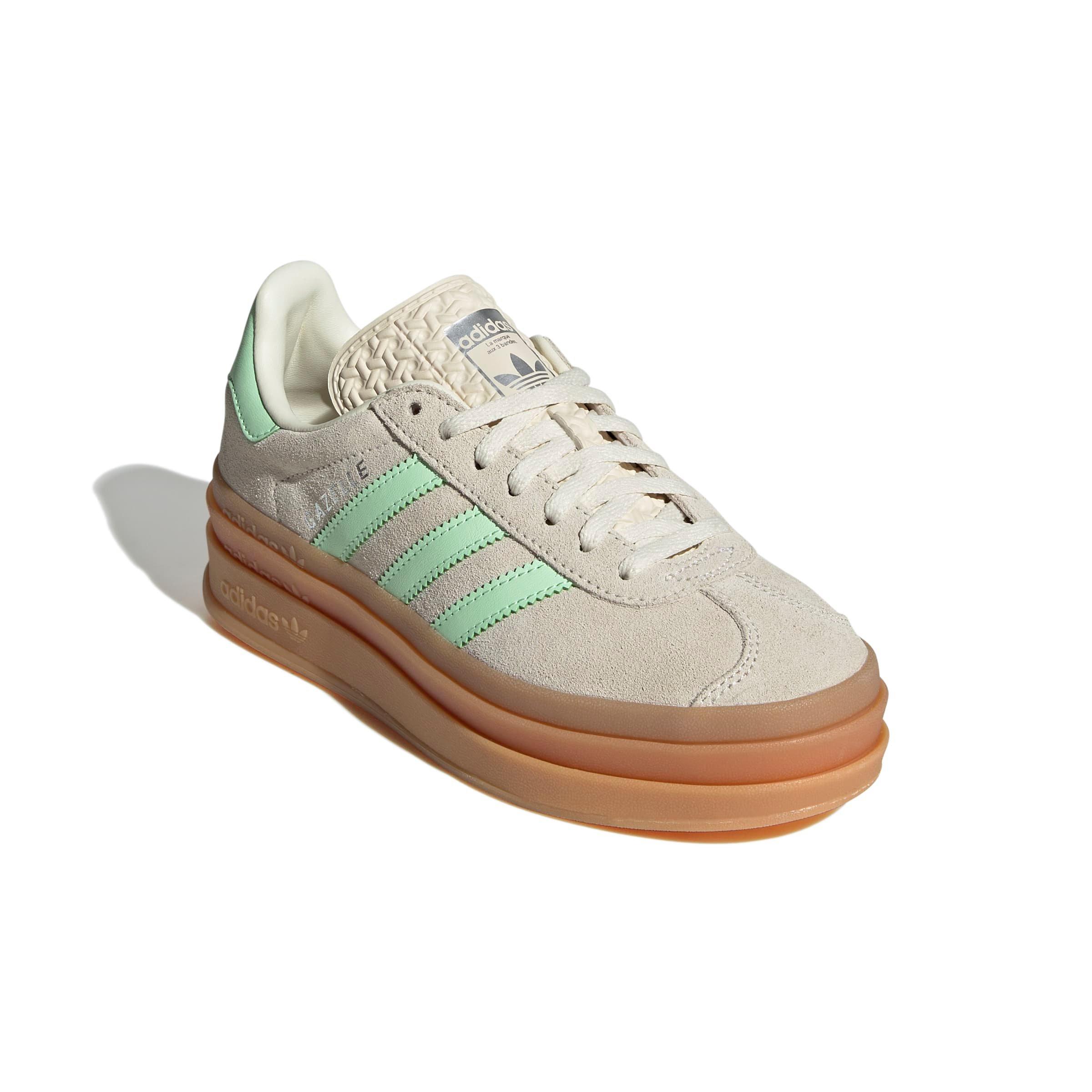 adidas gazelle silver green womens adidas Originals Gazelle main image 0