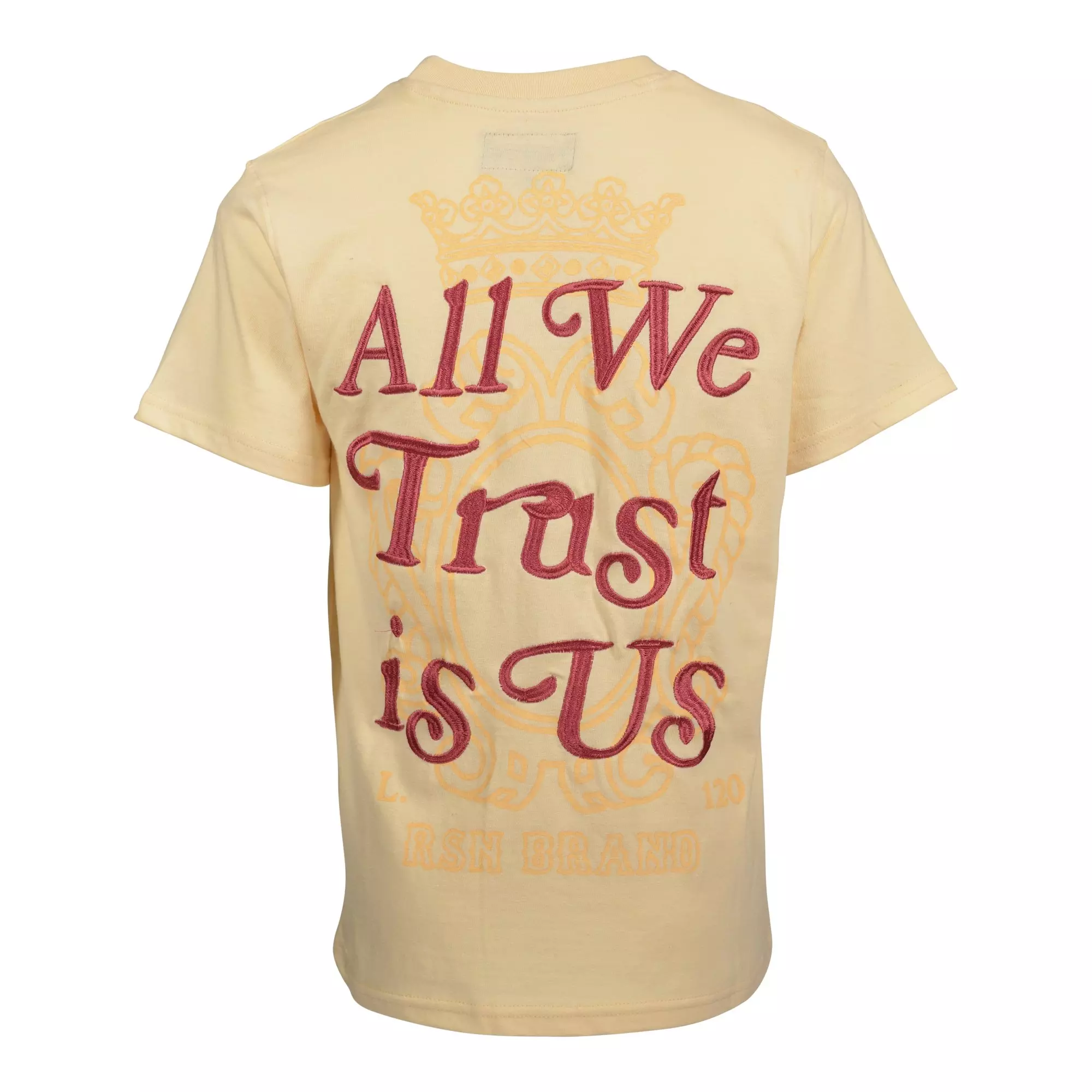 Reason Big Boys' Trust Crest Tee - KHAKI