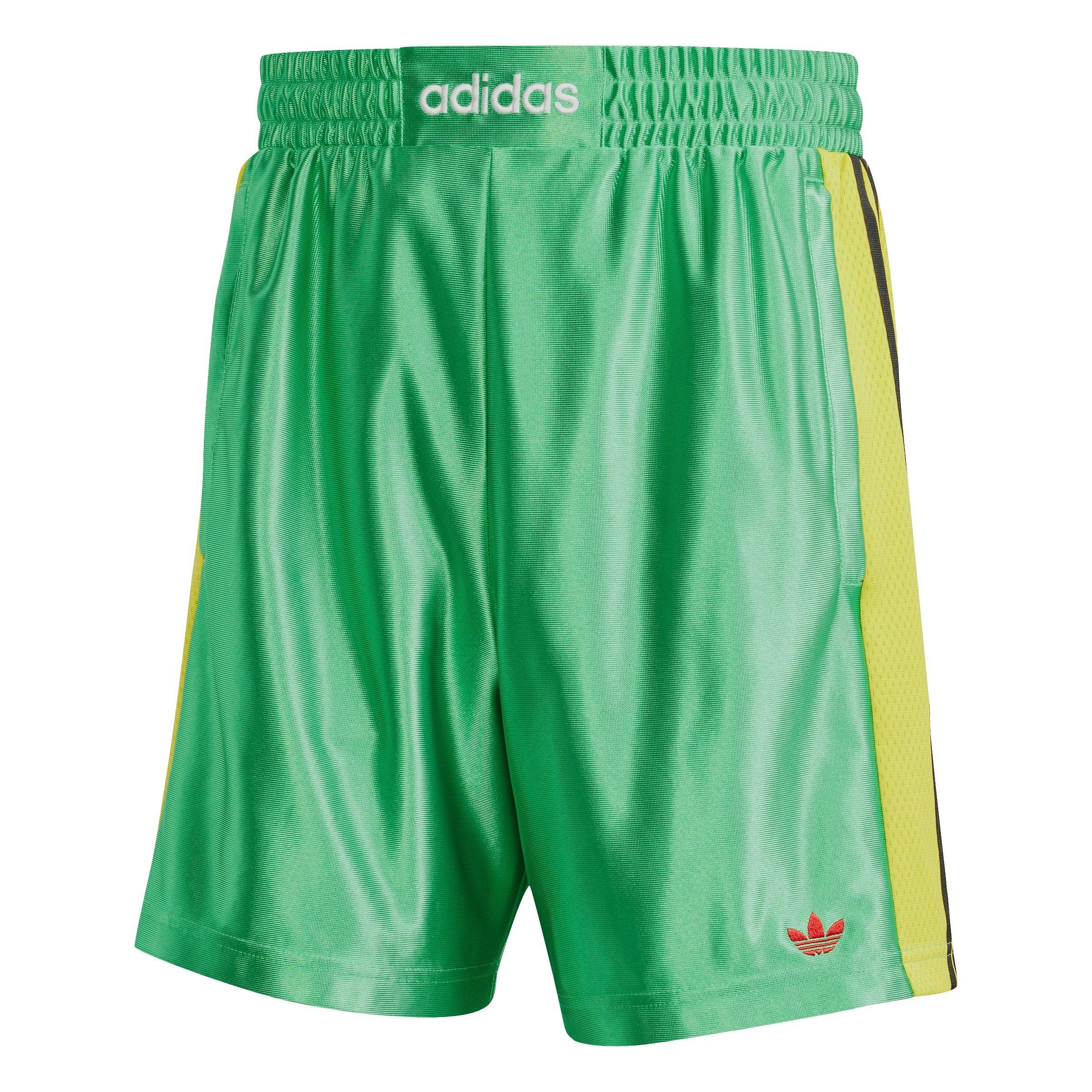 adidas Originals Men's Retro Boxing Shorts - GREEN Thumbnail View 6