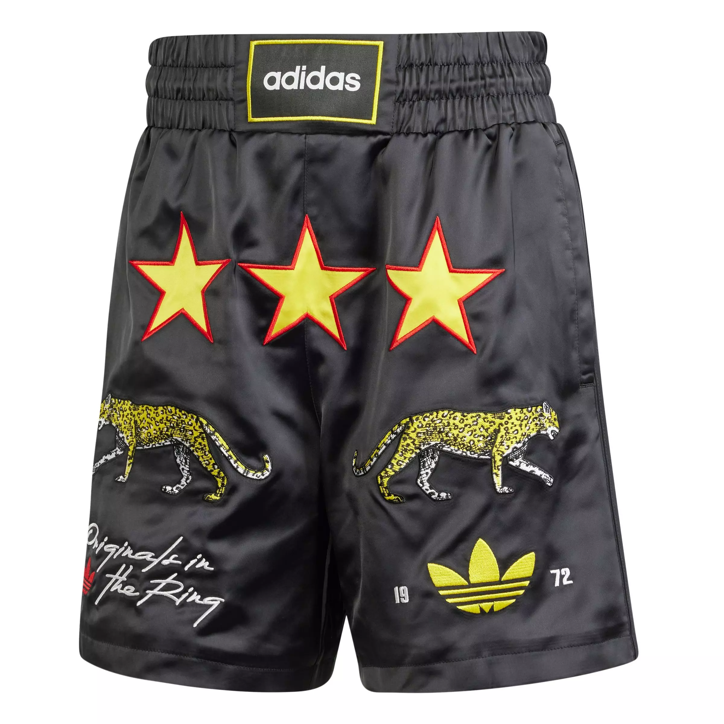 adidas Originals Men's In The Ring Graphic Shorts - BLACK