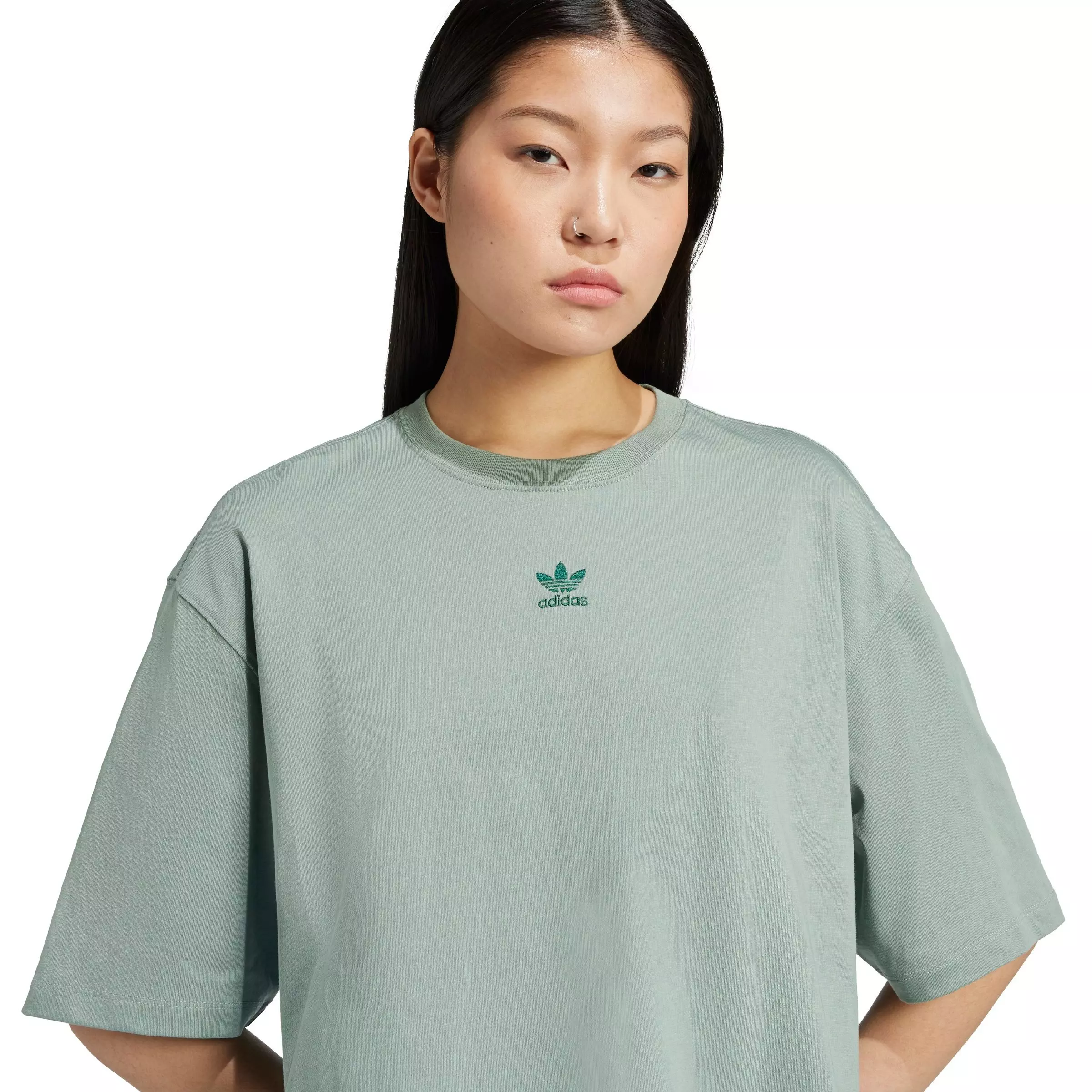 adidas Originals Women's Essentials Ripstop Shorts - AQUA