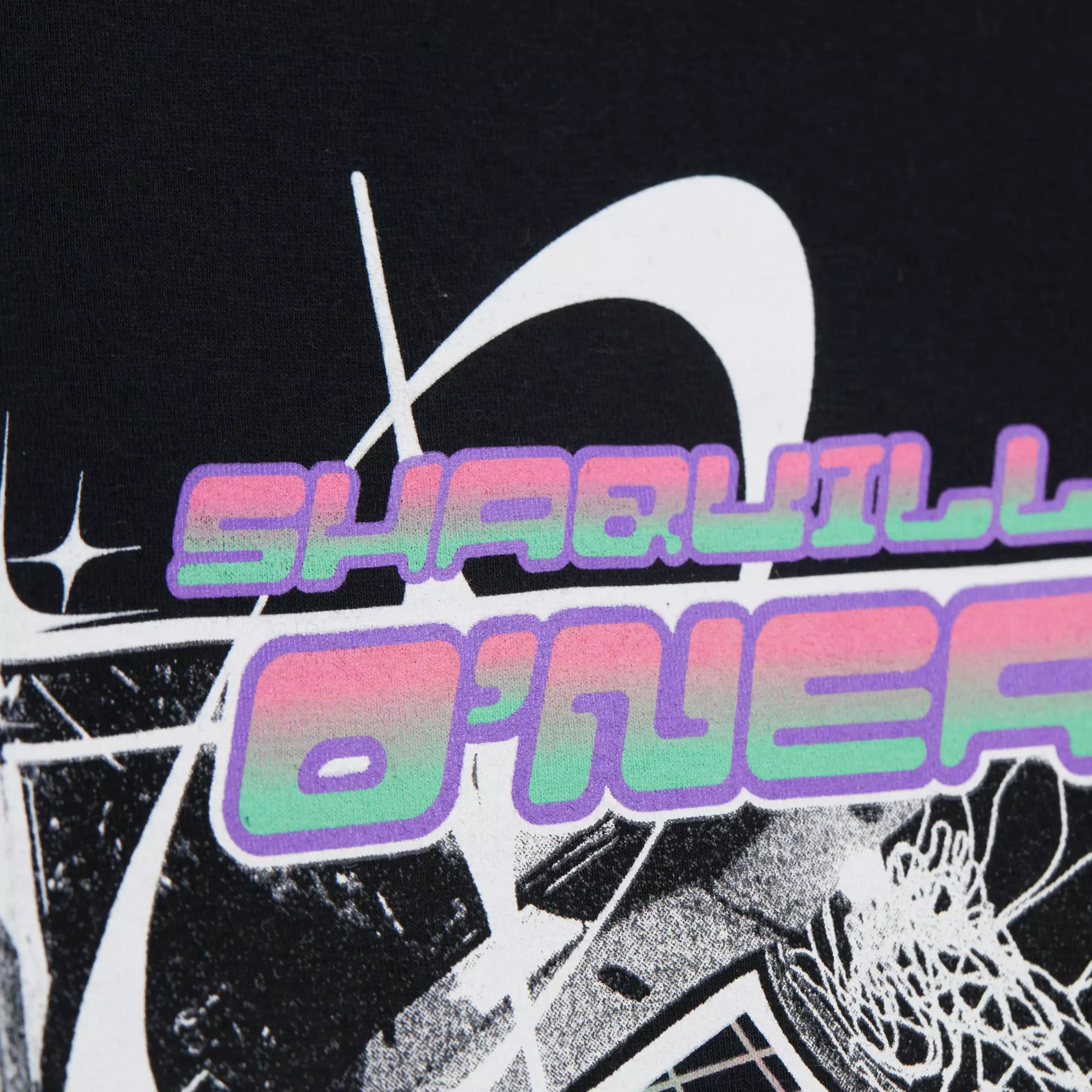 Mitchell & Ness Los Angeles Lakers Shaq AS2K Tee - Black - BLACK