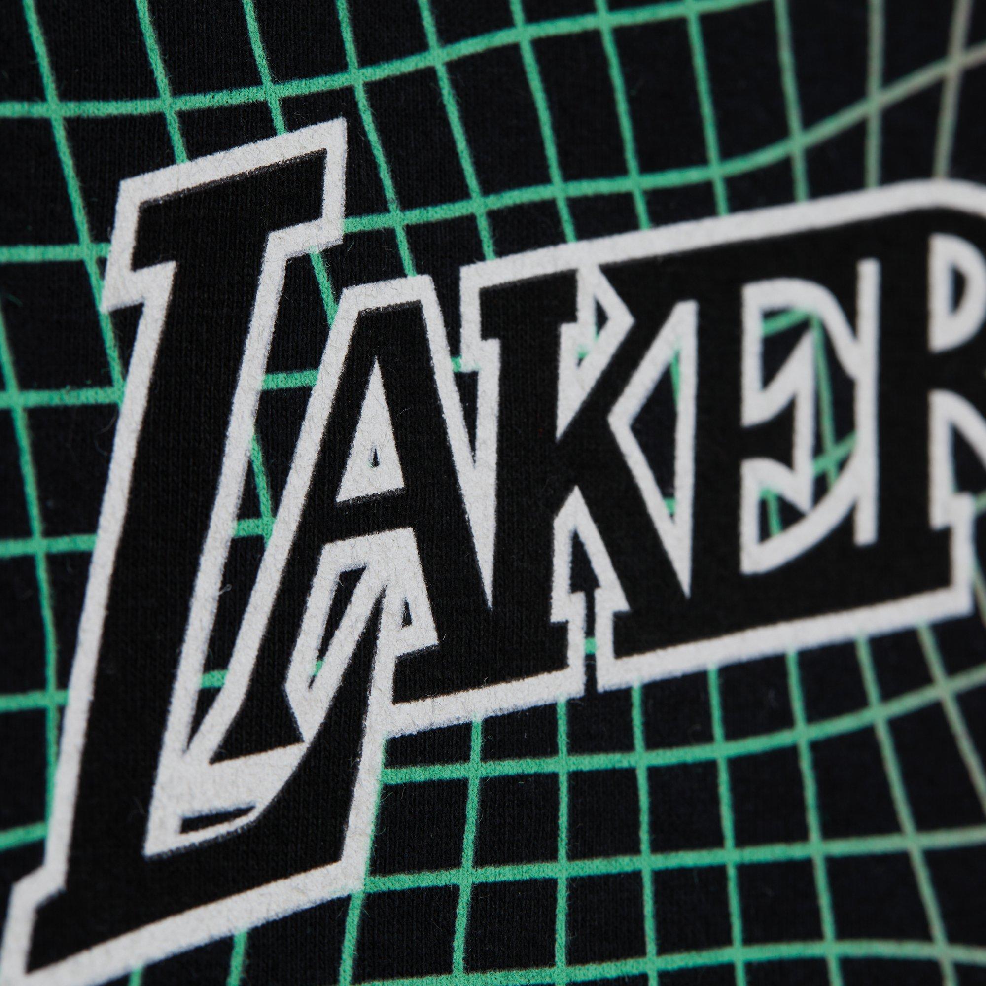 Mitchell & Ness Los Angeles Lakers Shaq AS2K Tee-Black - BLACK Thumbnail View 5