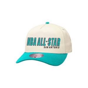 Mitchell & Ness '96 Allstar Weekend Snapback-Cream/Teal