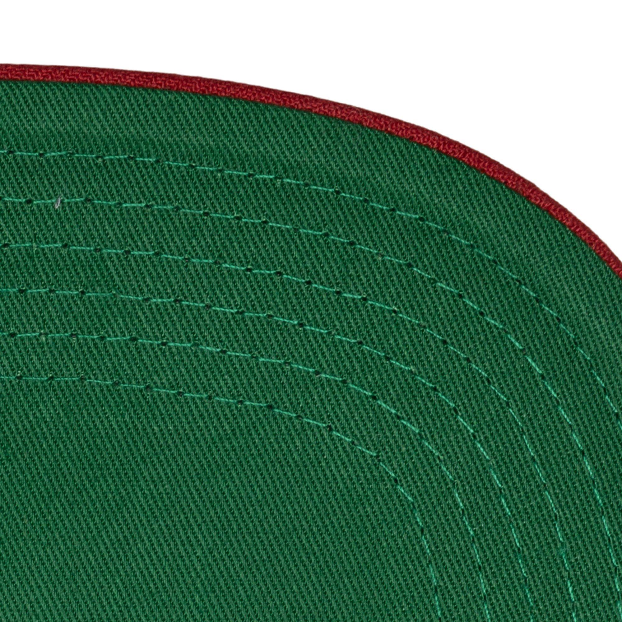 Mitchell & Ness Atlanta Hawks Big Time Pro Snapback-Red