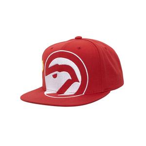 Mitchell & Ness Atlanta Hawks Big Time Pro Snapback-Red