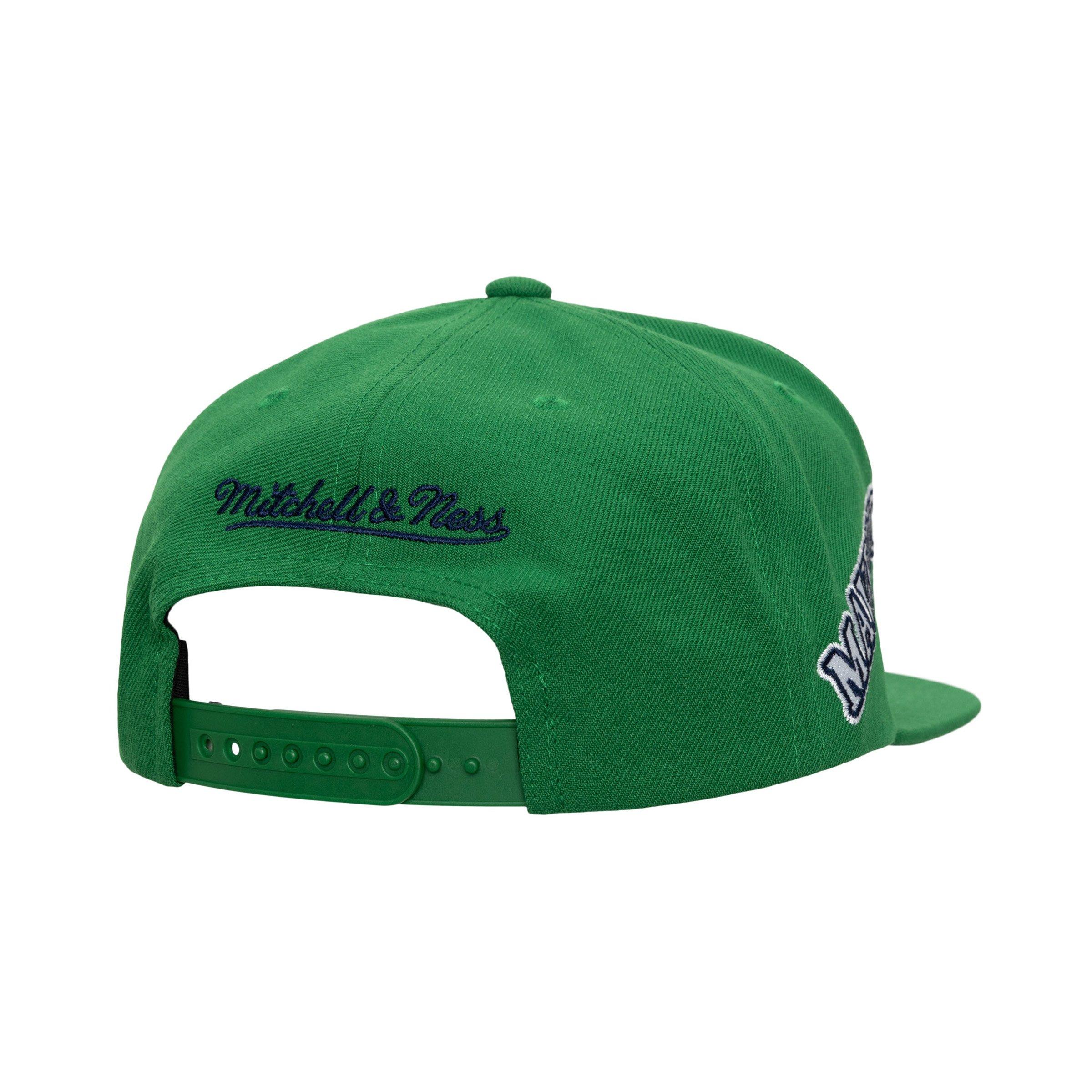Mitchell & Ness Dallas Mavericks Big Time Pro Snapback-Green