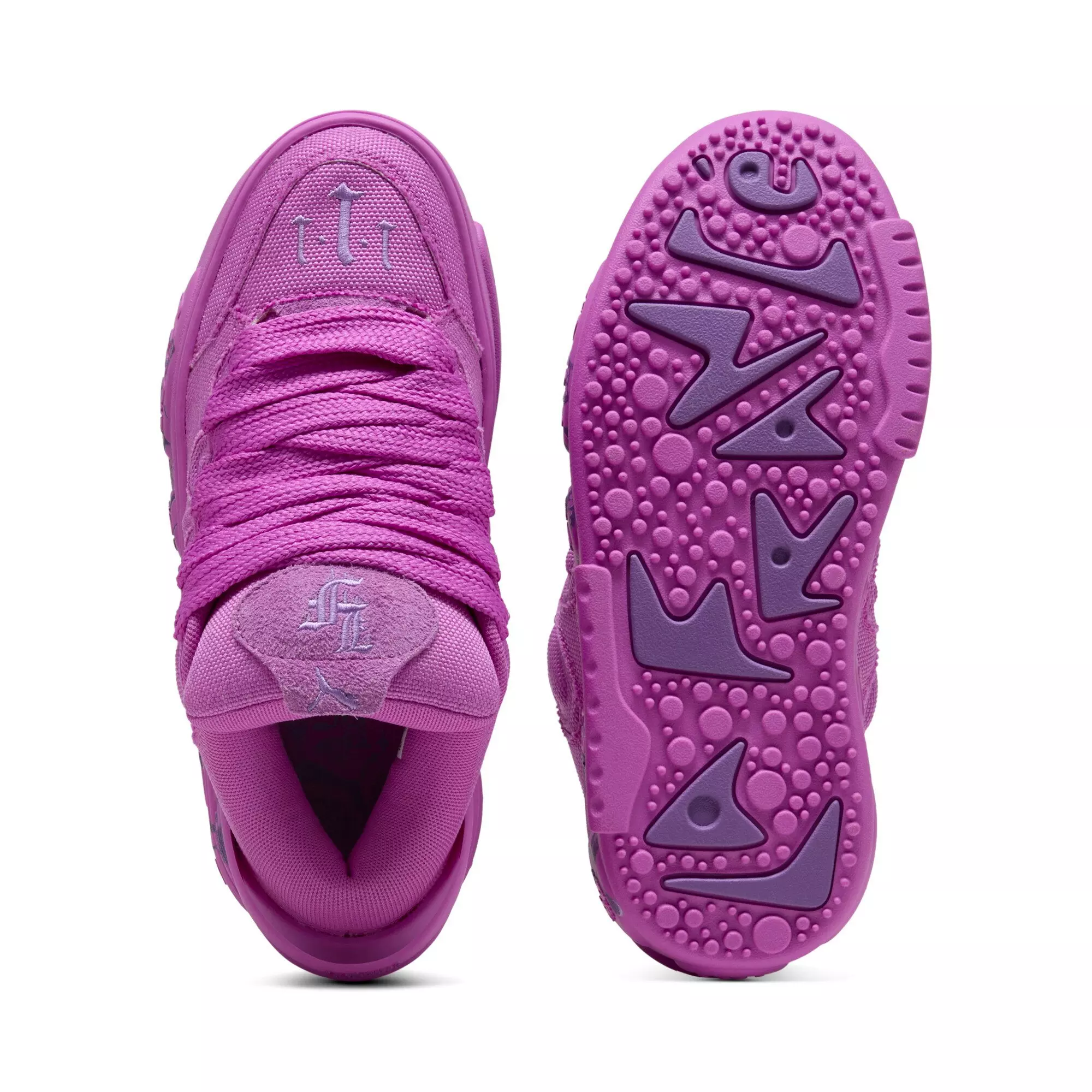 PUMA LaFrance "Butterfly" Grade School Kids' Shoe - PURPLE