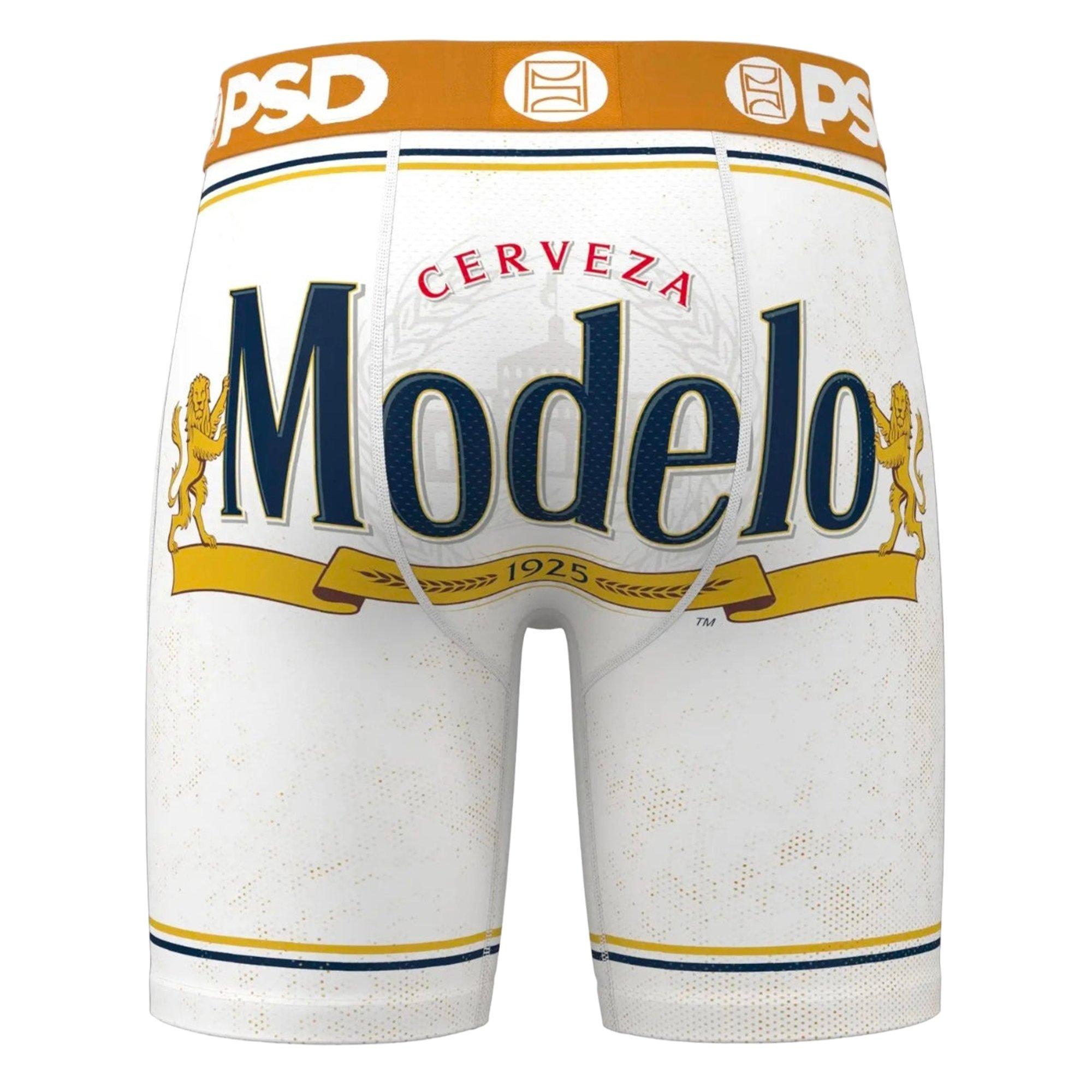 PSD Men's Modelo Underwear - WHITE/GOLD Thumbnail View 2