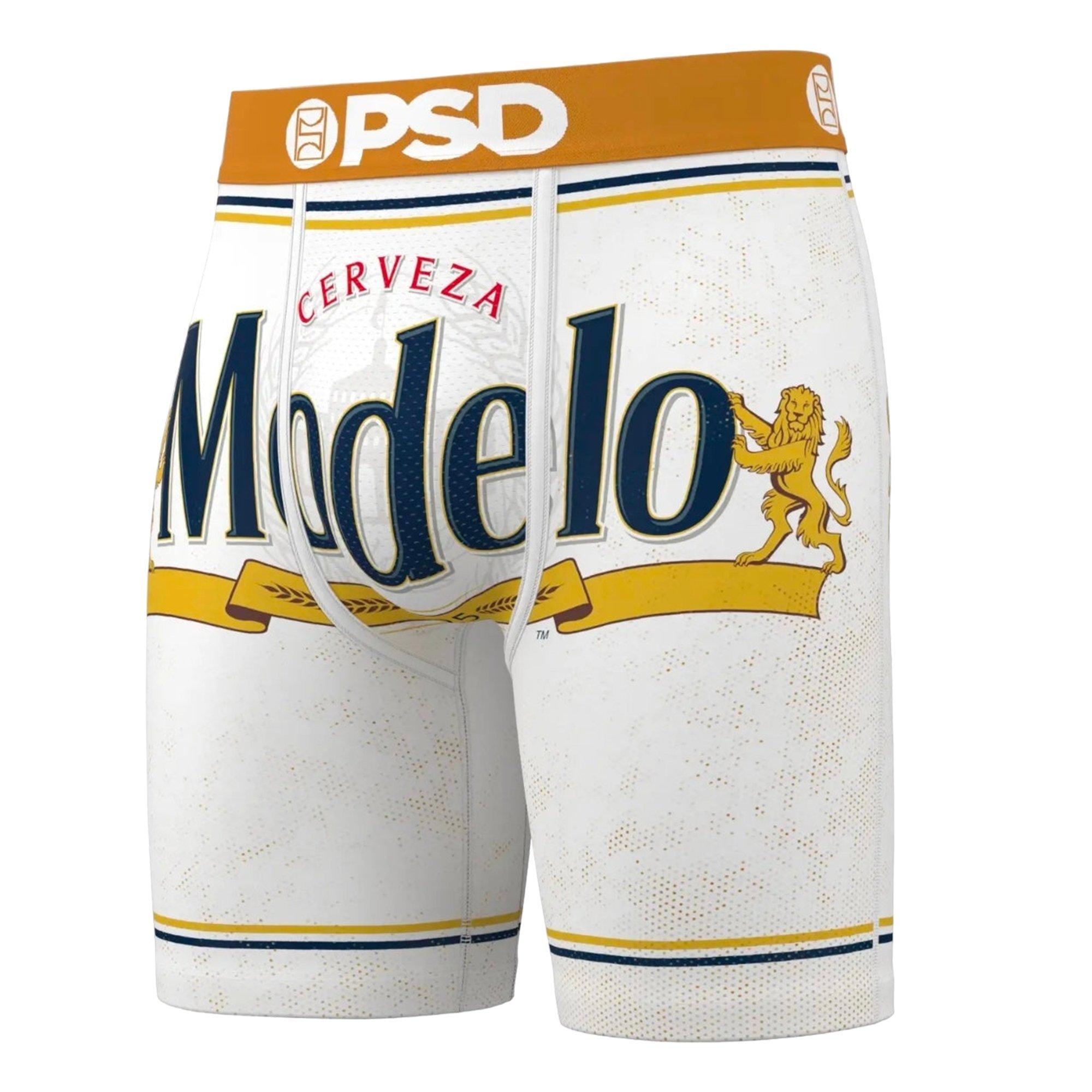 PSD Men's Modelo Underwear - WHITE/GOLD Thumbnail View 3